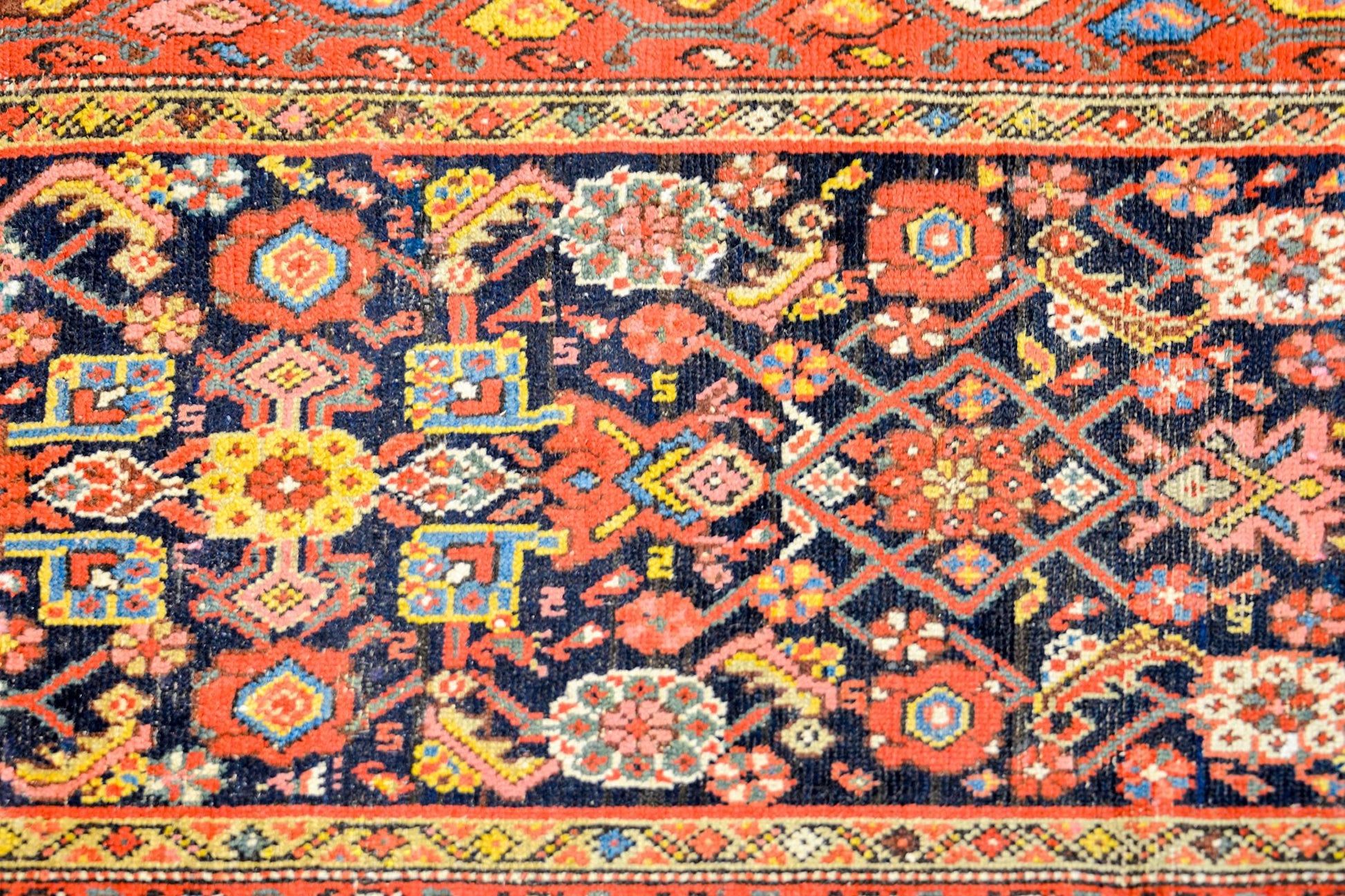 Wonderful Early 20th Century Malayer Runner For Sale