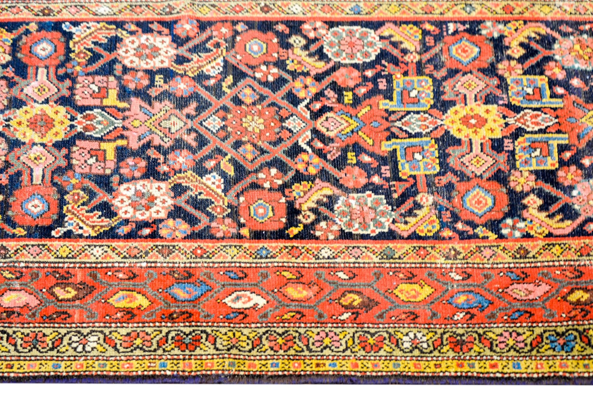 Wonderful Early 20th Century Malayer Runner For Sale