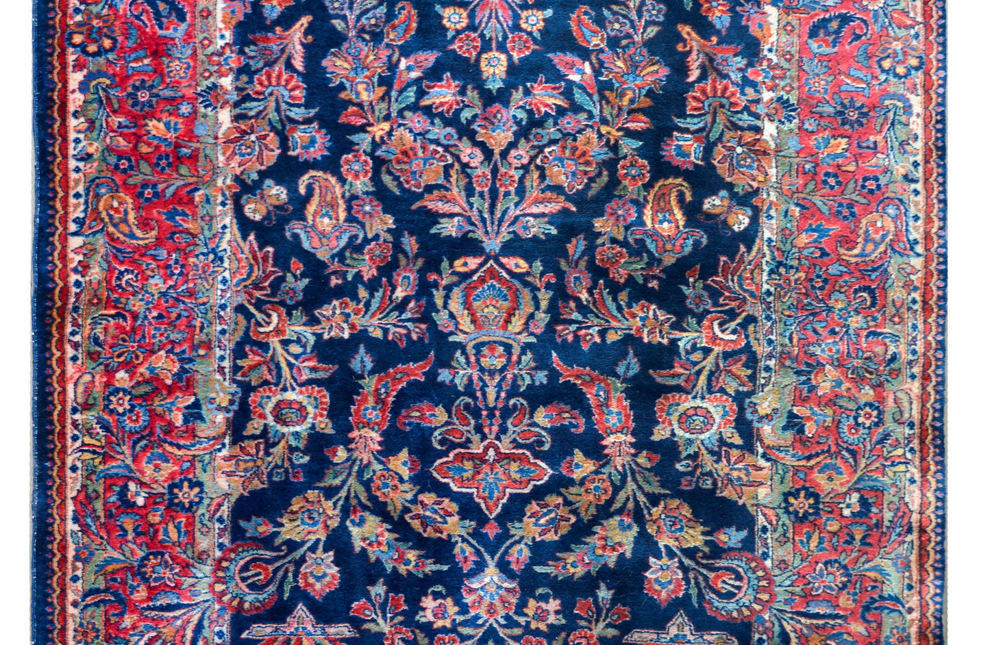 Early 20th Century Persian Kashan Rug For Sale