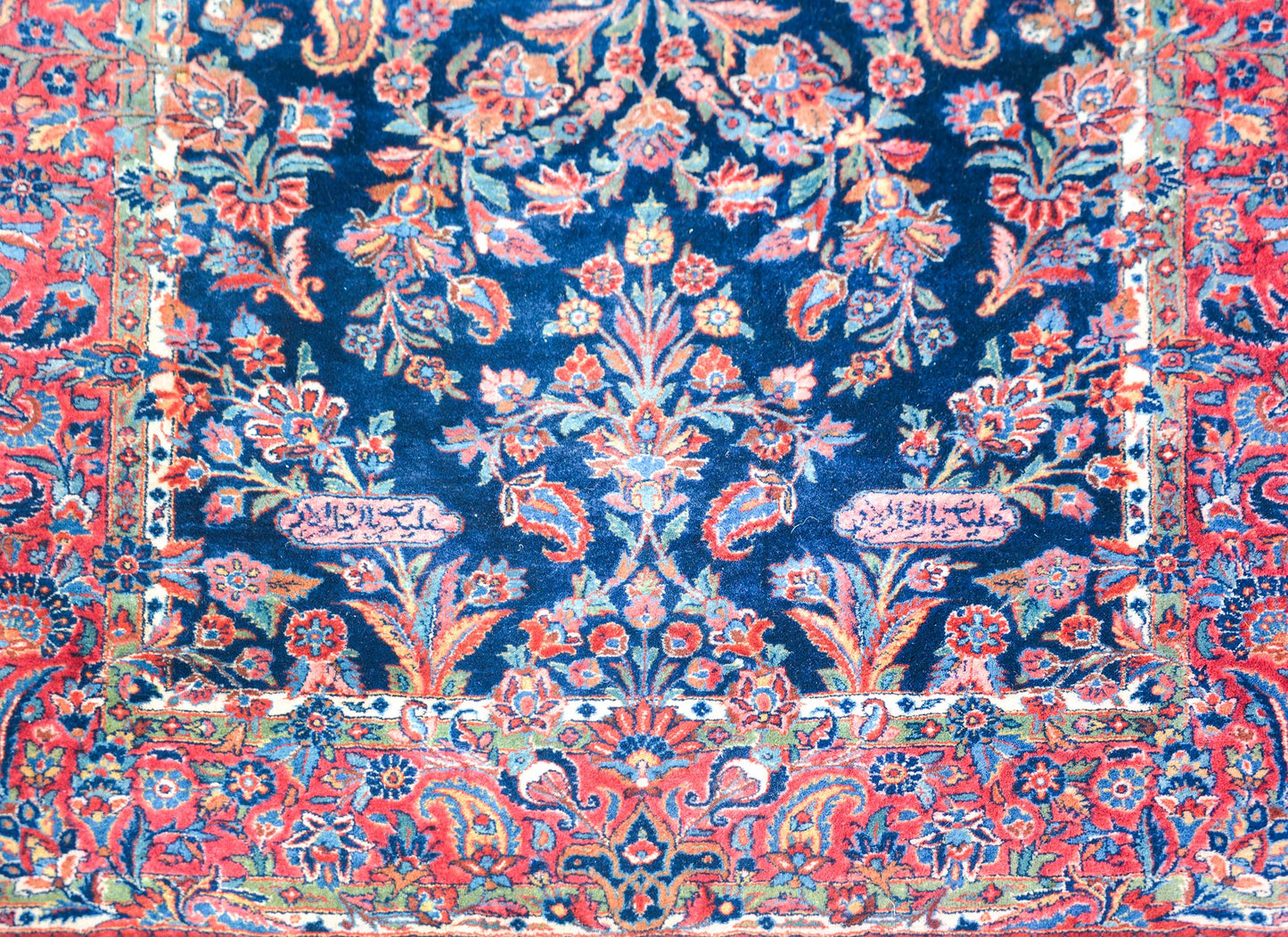 Early 20th Century Persian Kashan Rug For Sale