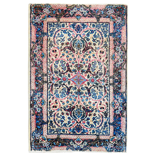 Early 20th Century Lavar Kirman Rug For Sale
