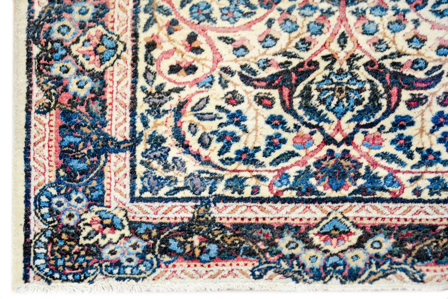 Early 20th Century Lavar Kirman Rug For Sale