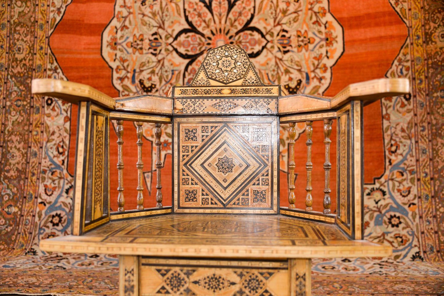 Early 20th Century Moroccan Chair For Sale