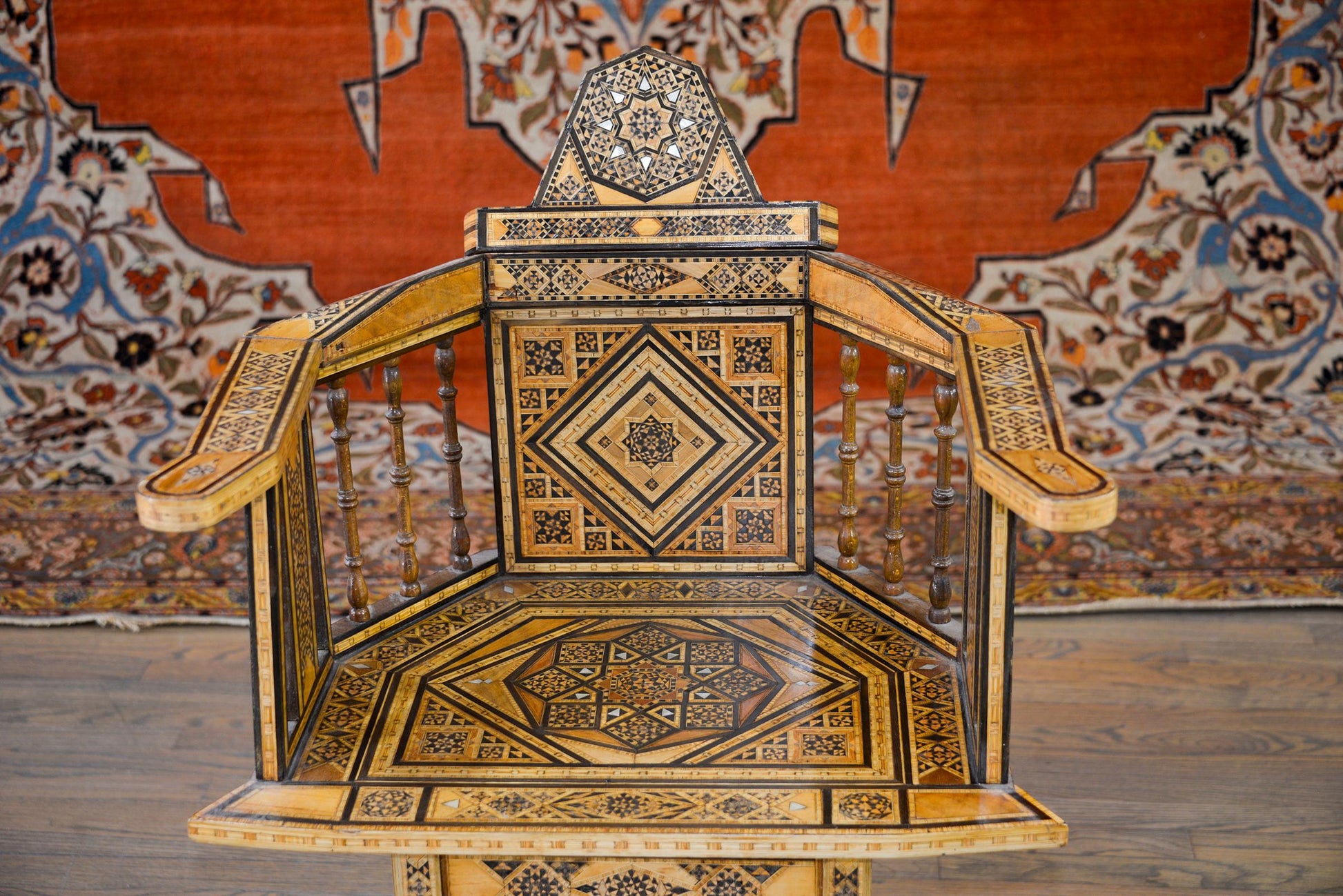 Early 20th Century Moroccan Chair For Sale