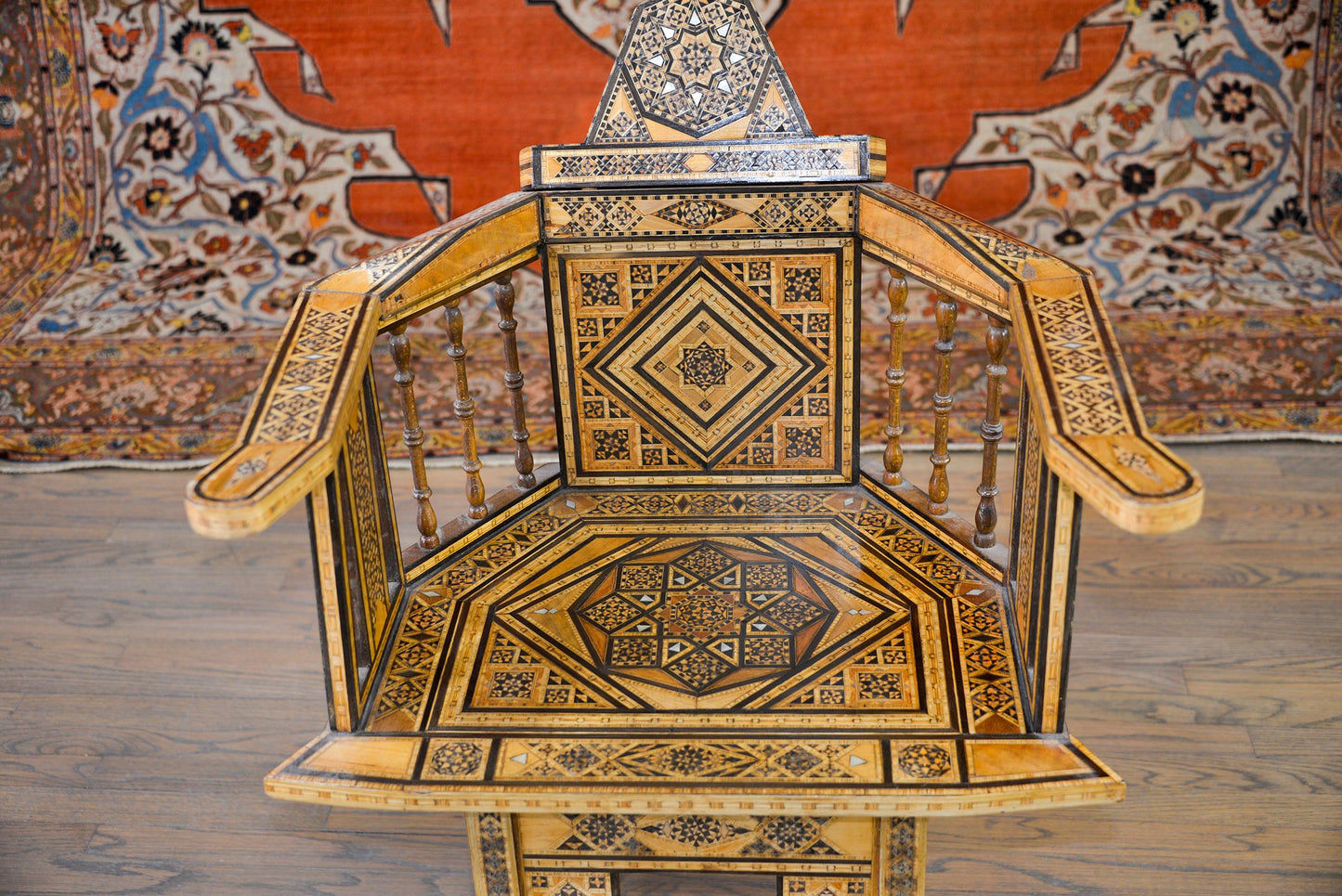 Early 20th Century Moroccan Chair For Sale