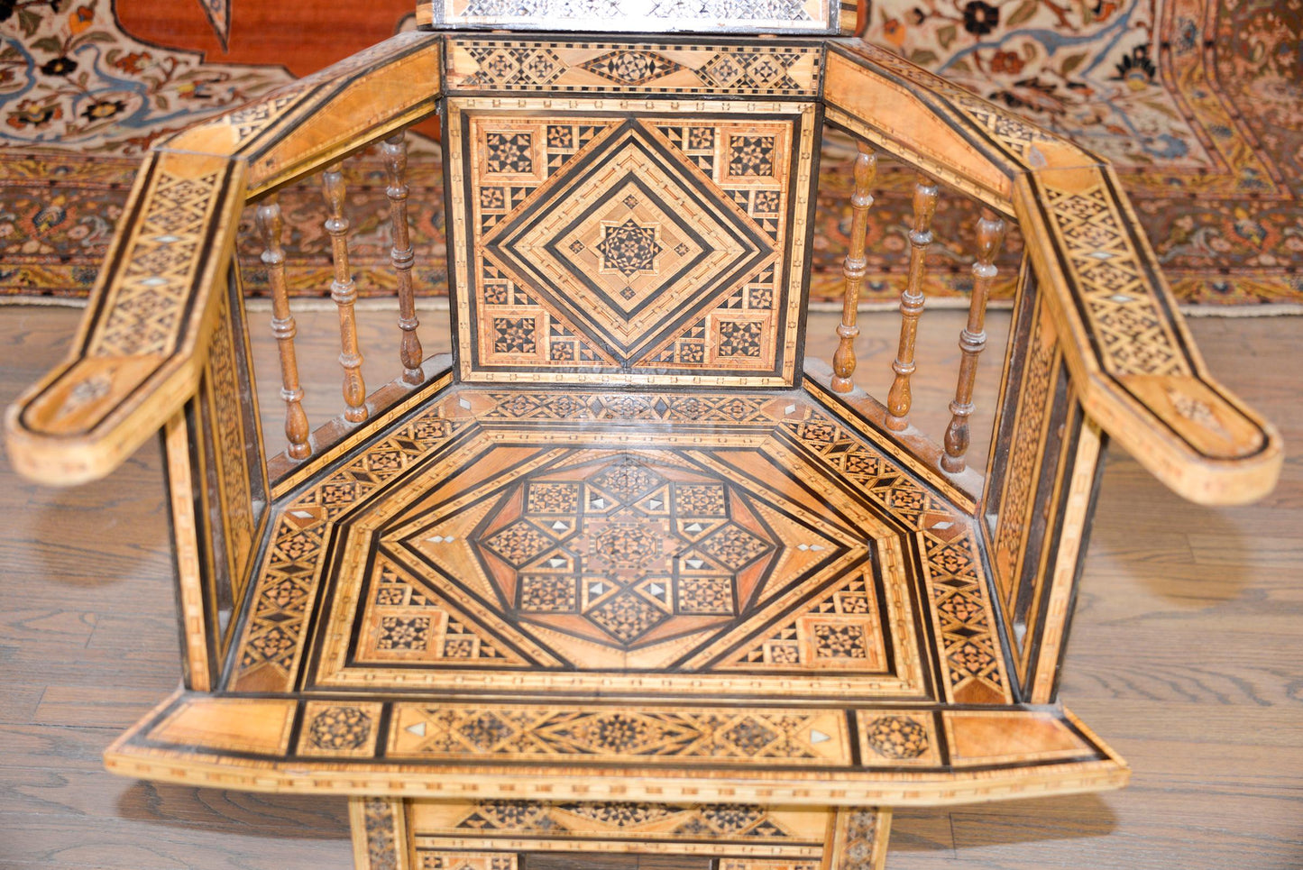 Early 20th Century Moroccan Chair For Sale