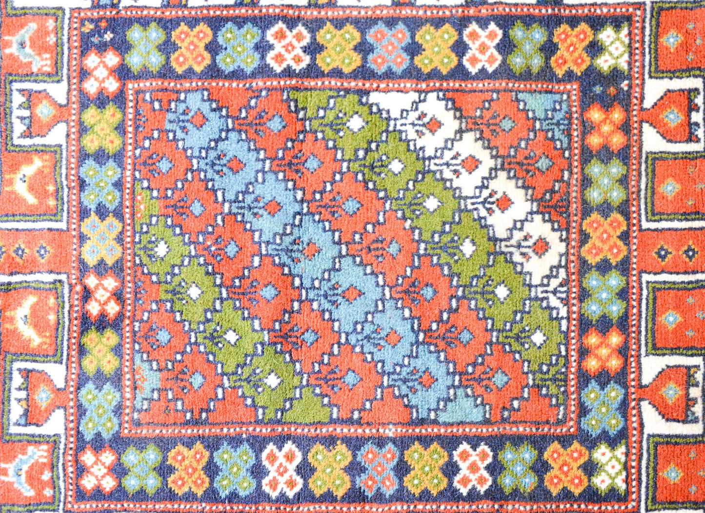 Vintage Anatolian Turkish Rug For Sale