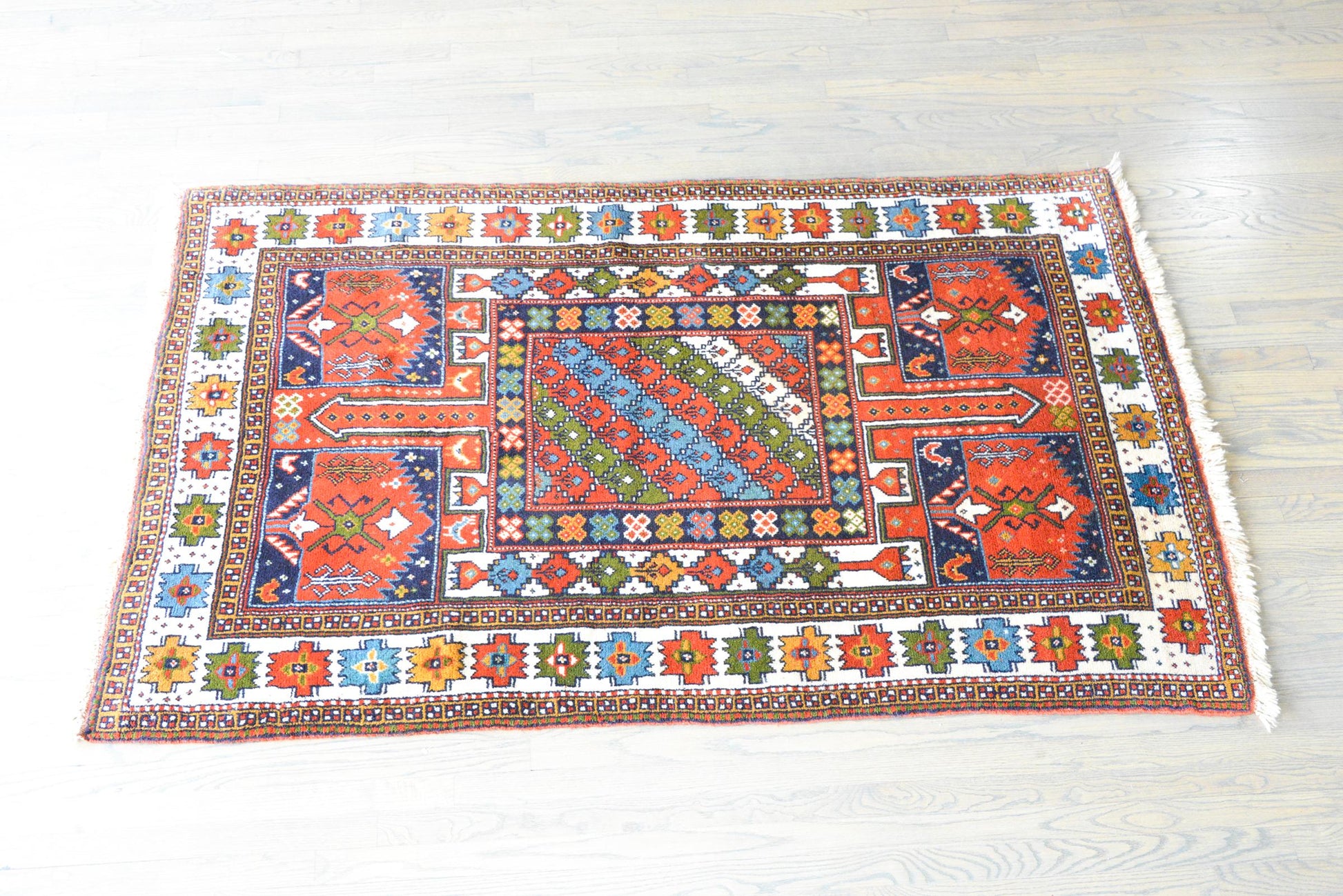 Vintage Anatolian Turkish Rug For Sale