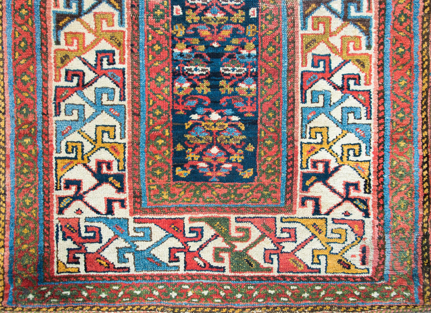 Early 20th Century Persian Kurdish Runner For Sale