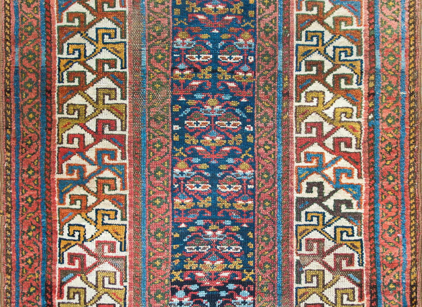 Early 20th Century Persian Kurdish Runner For Sale