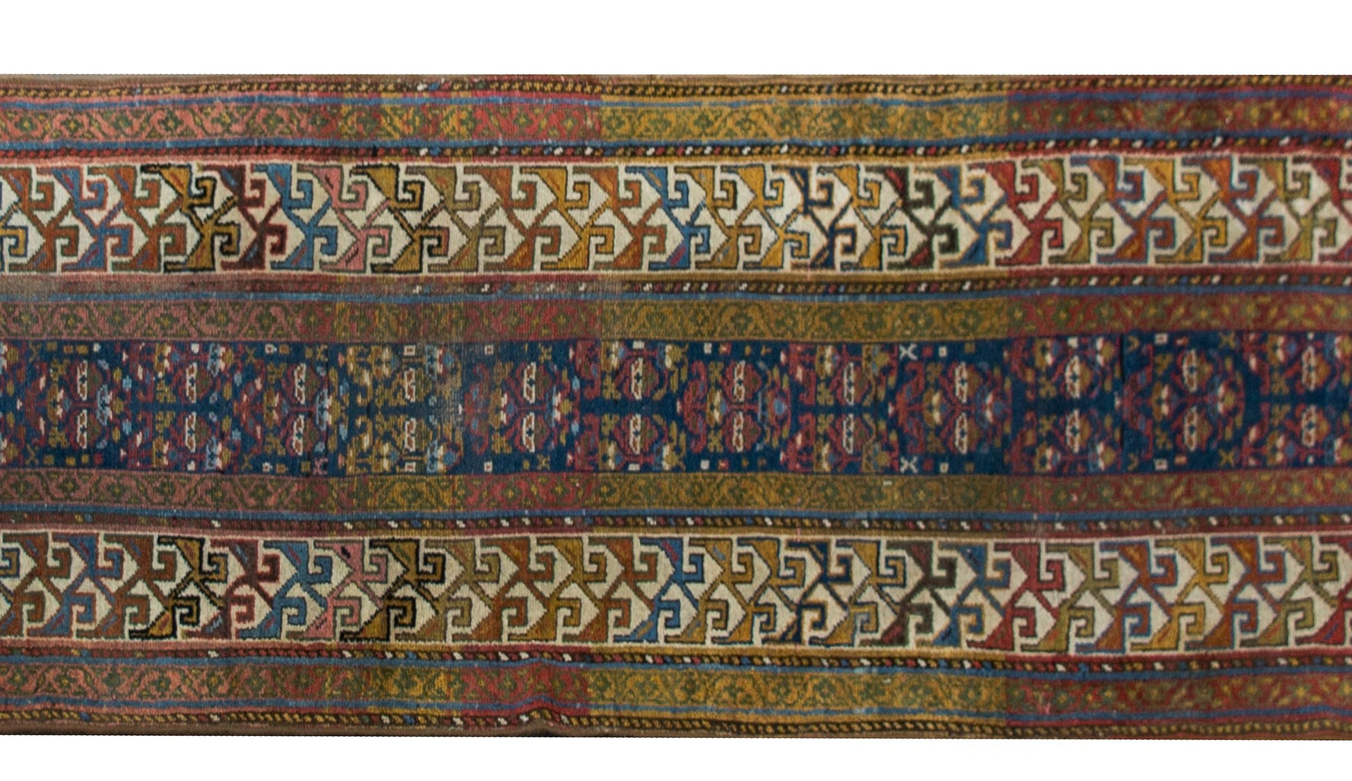 Early 20th Century Persian Kurdish Runner For Sale