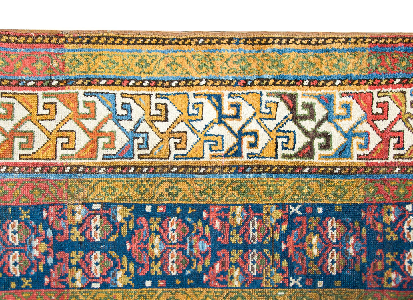 Early 20th Century Persian Kurdish Runner For Sale