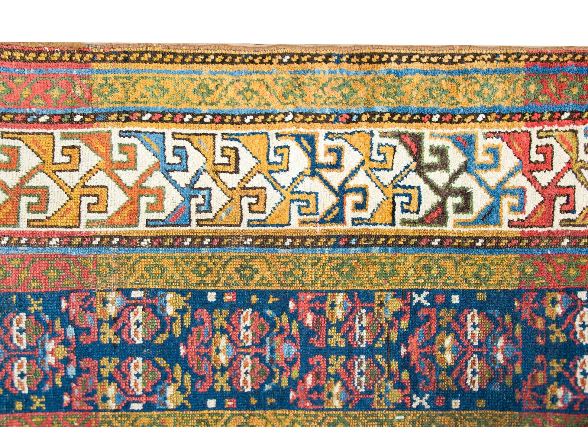 Early 20th Century Persian Kurdish Runner For Sale