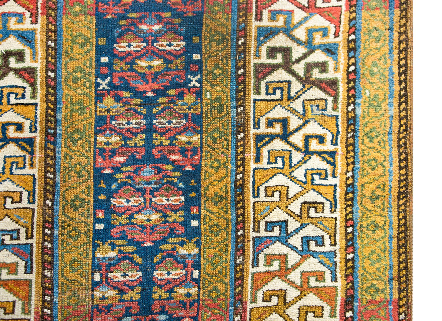 Early 20th Century Persian Kurdish Runner For Sale