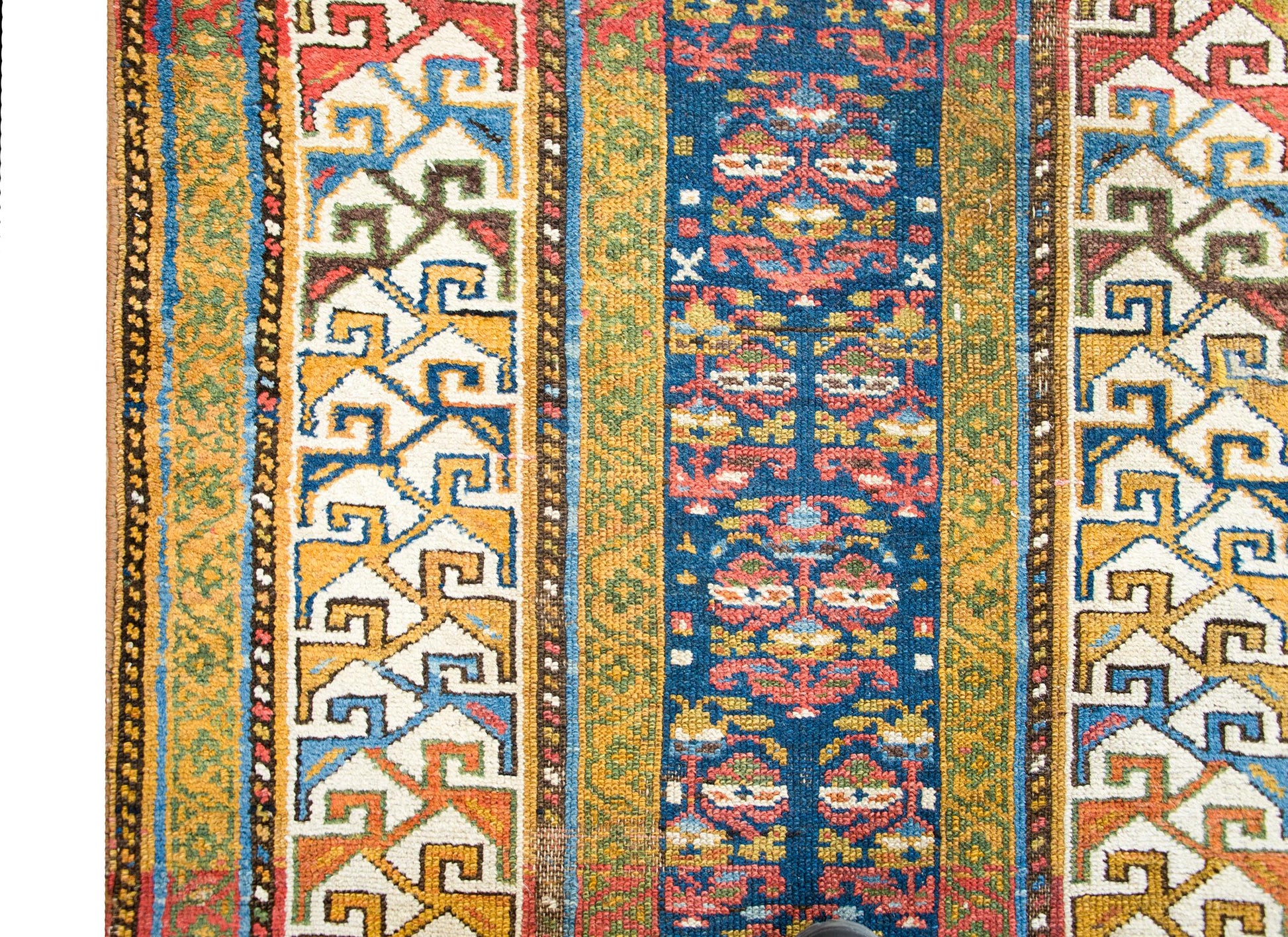 Early 20th Century Persian Kurdish Runner For Sale