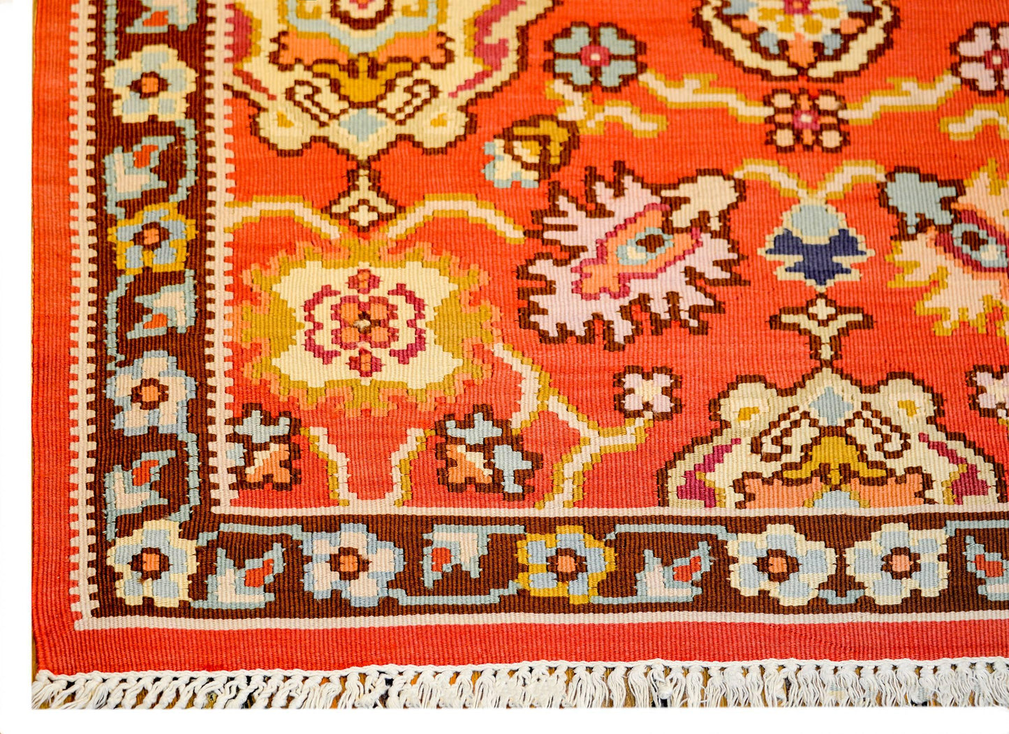 Bold Mid-20th Century Turkish Bessarabian Runner For Sale