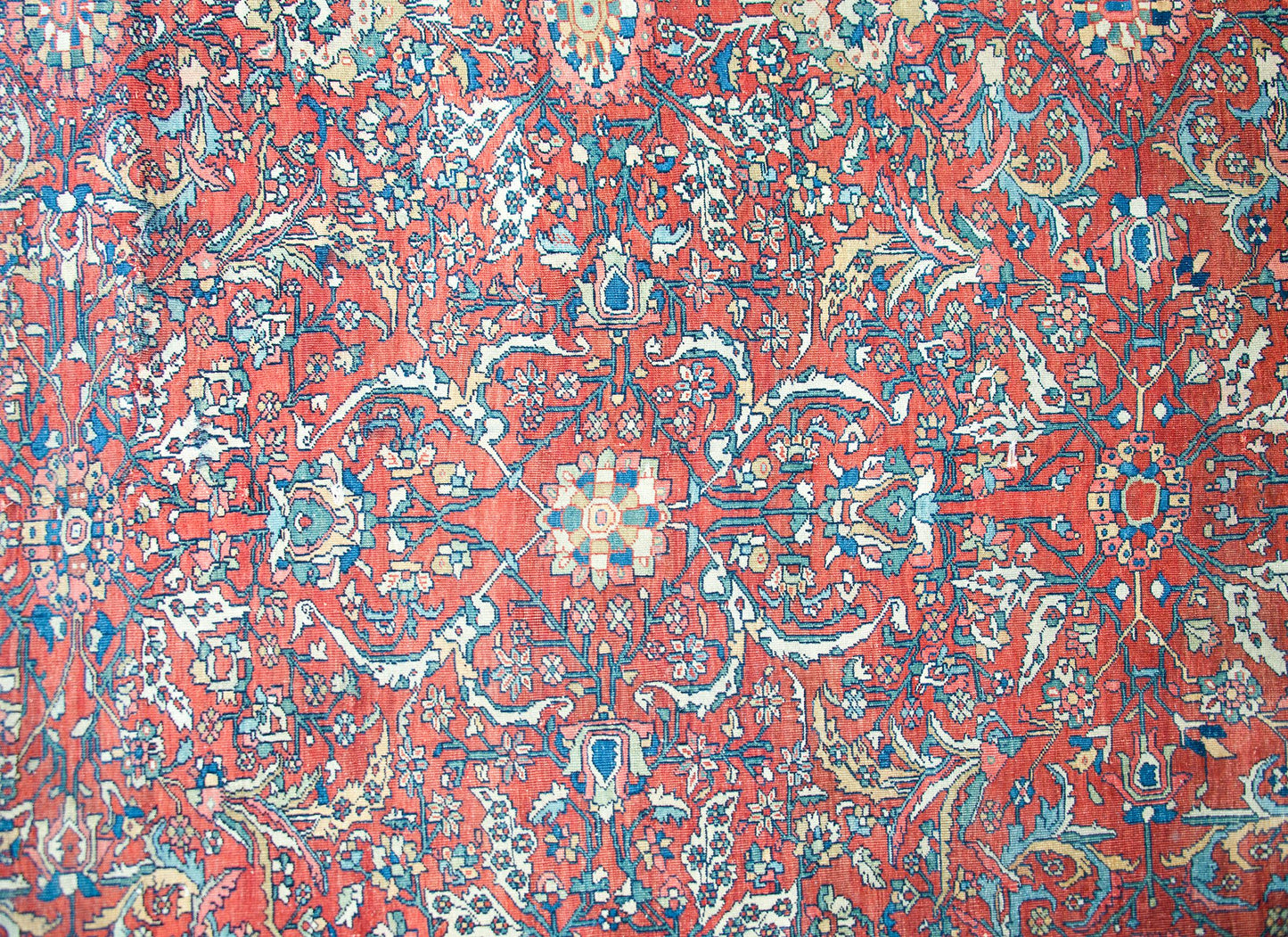 Late 19th Century Persian Sarouk Farahan Rug For Sale