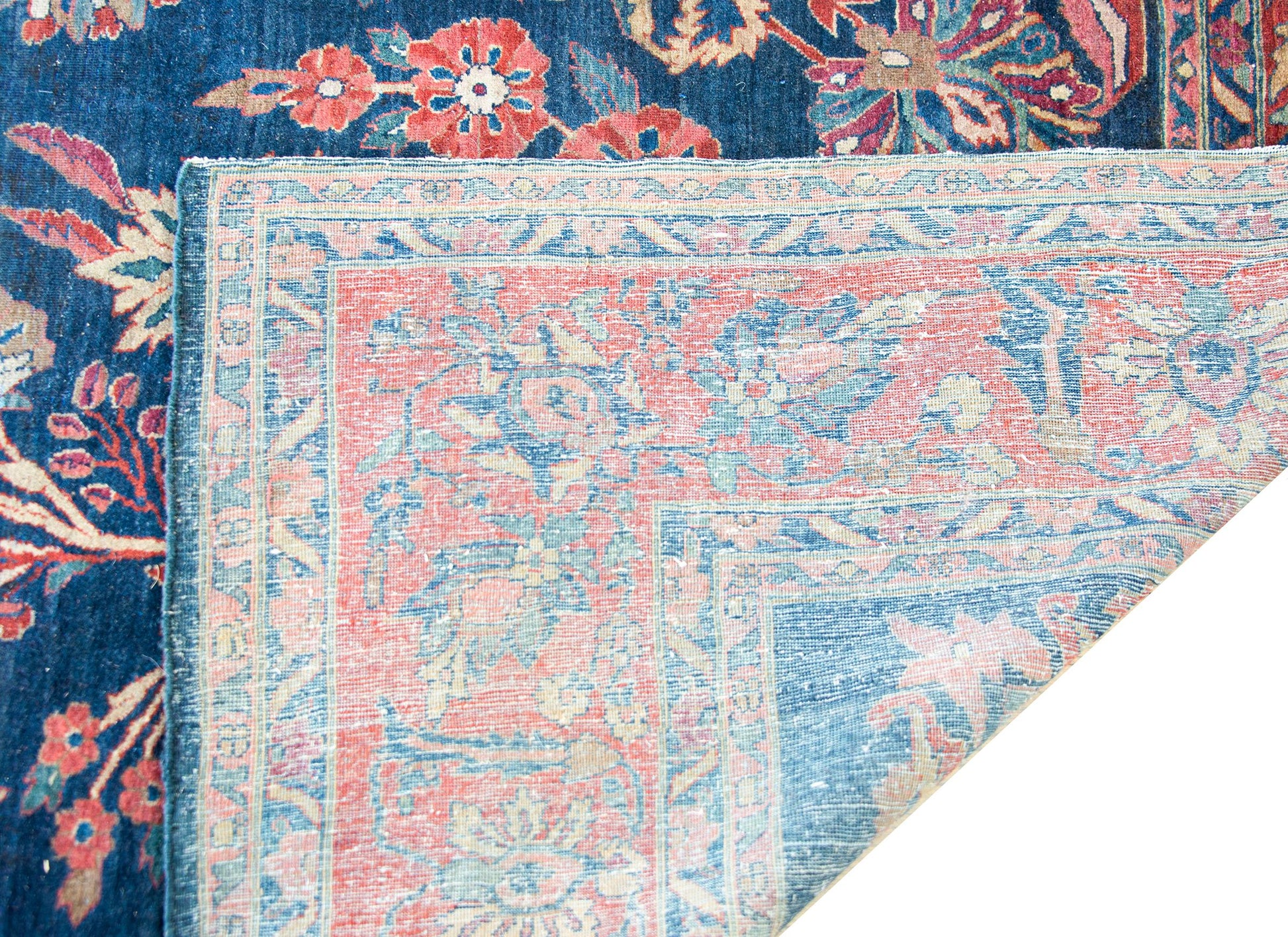 Early 20ty Century Persian Mohajeran Rug For Sale