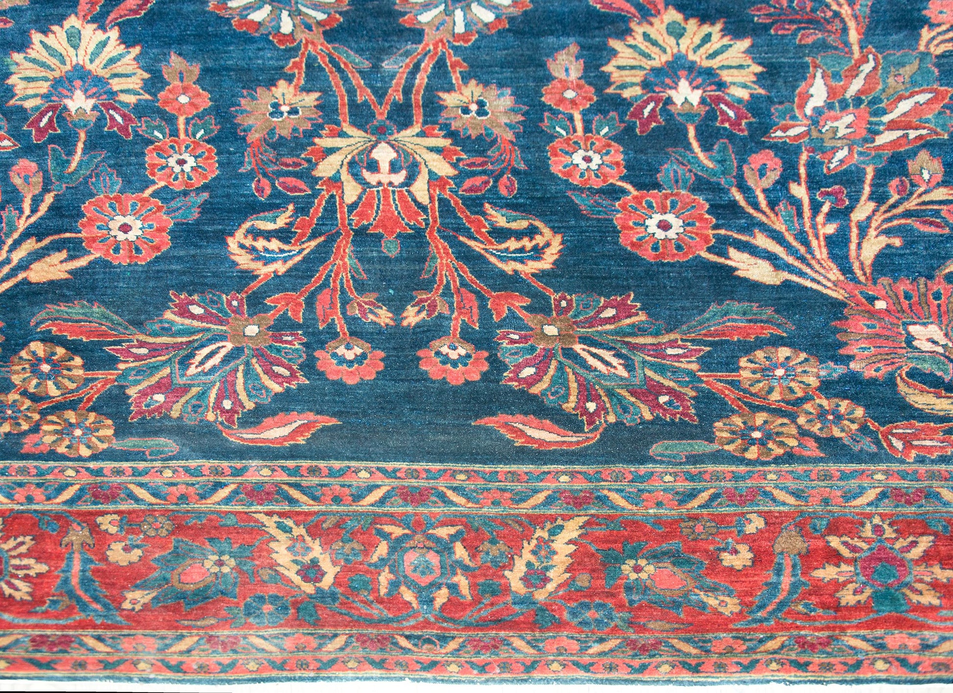 Early 20ty Century Persian Mohajeran Rug For Sale