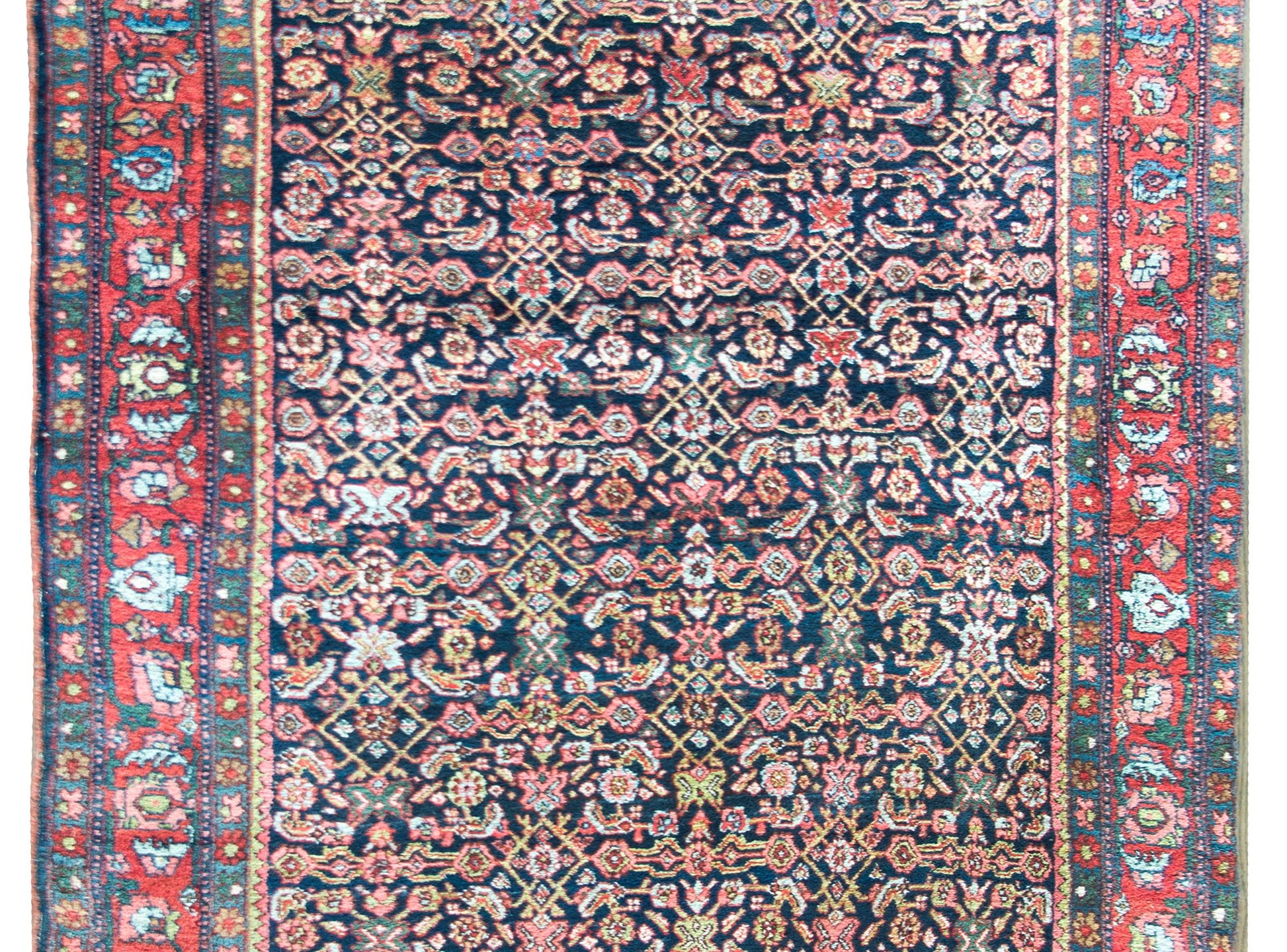 Early 20th Century Persian Bidjar Rug For Sale