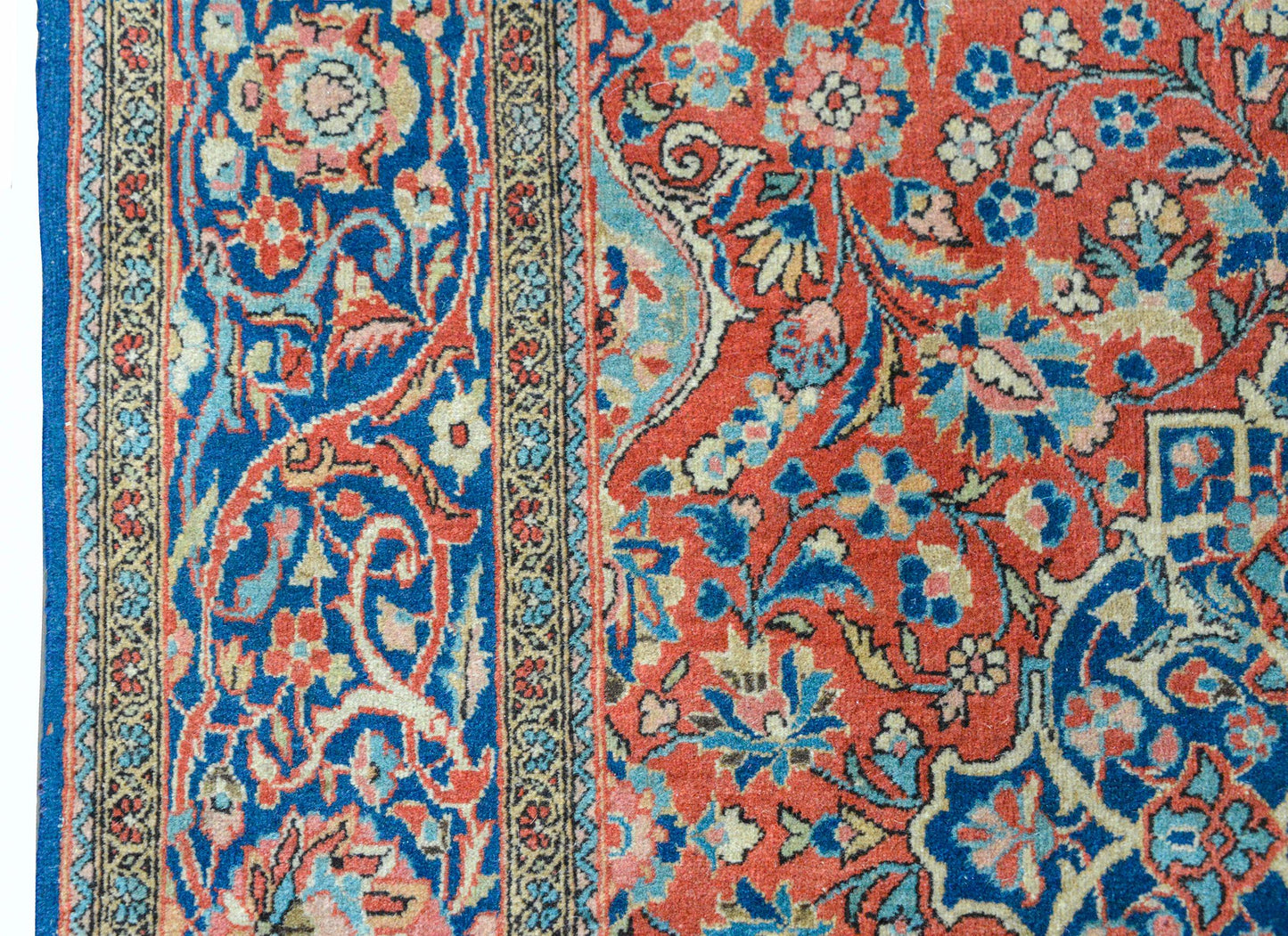 Extraordinary Early 20th Century Kashan Rug For Sale