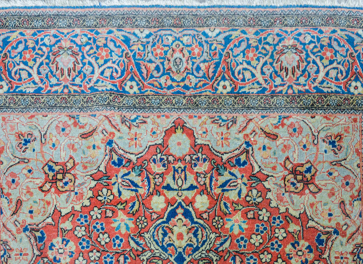 Extraordinary Early 20th Century Kashan Rug For Sale