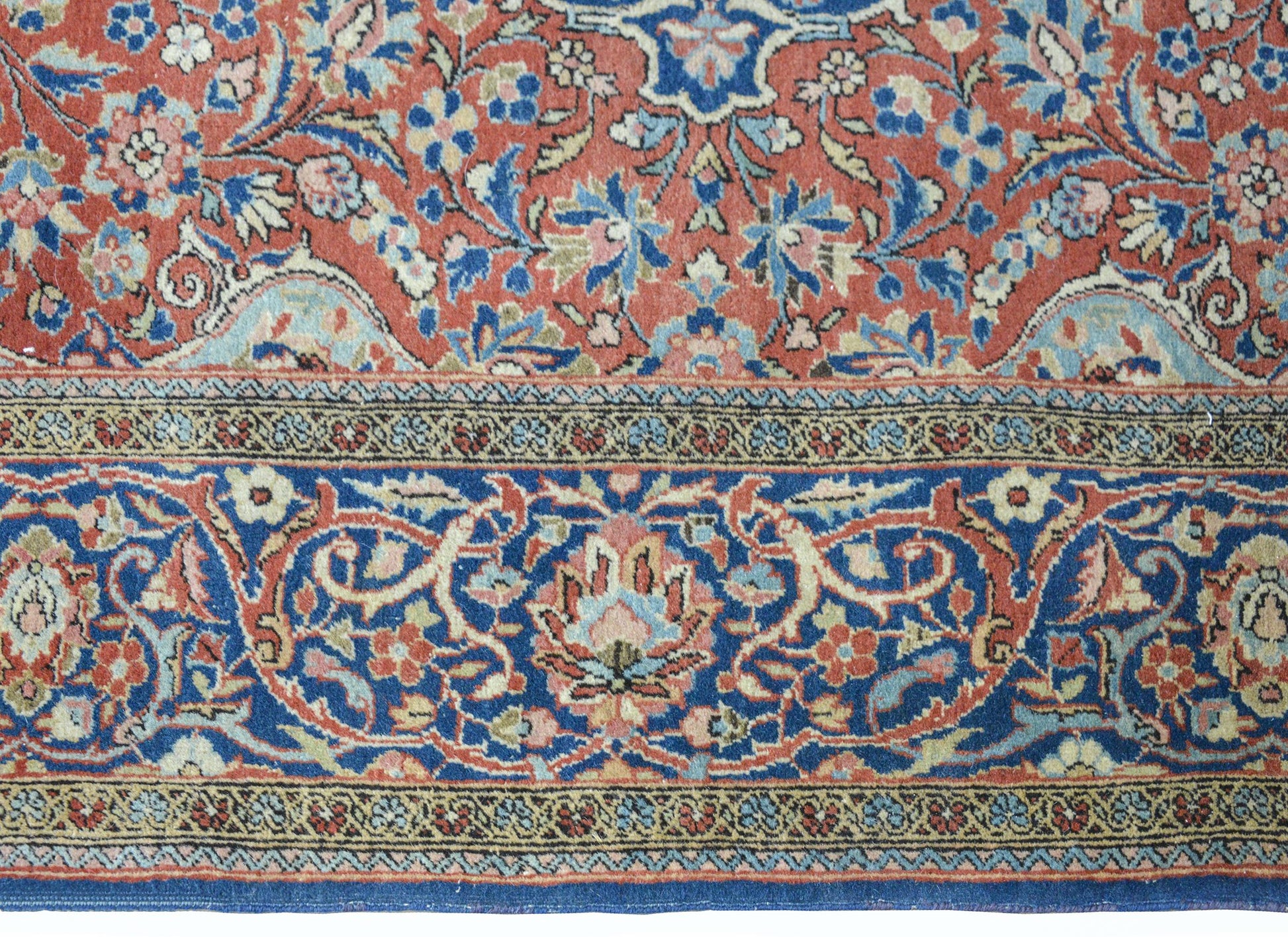 Extraordinary Early 20th Century Kashan Rug For Sale