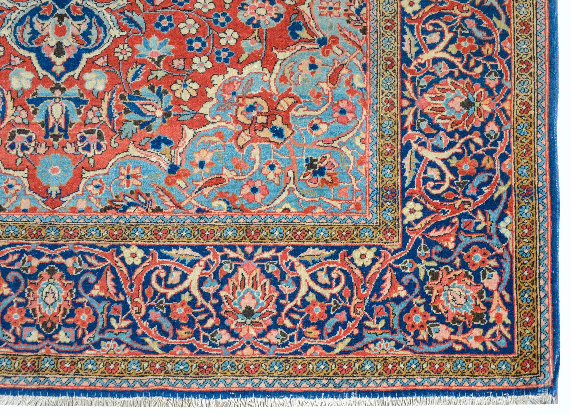 Extraordinary Early 20th Century Kashan Rug For Sale