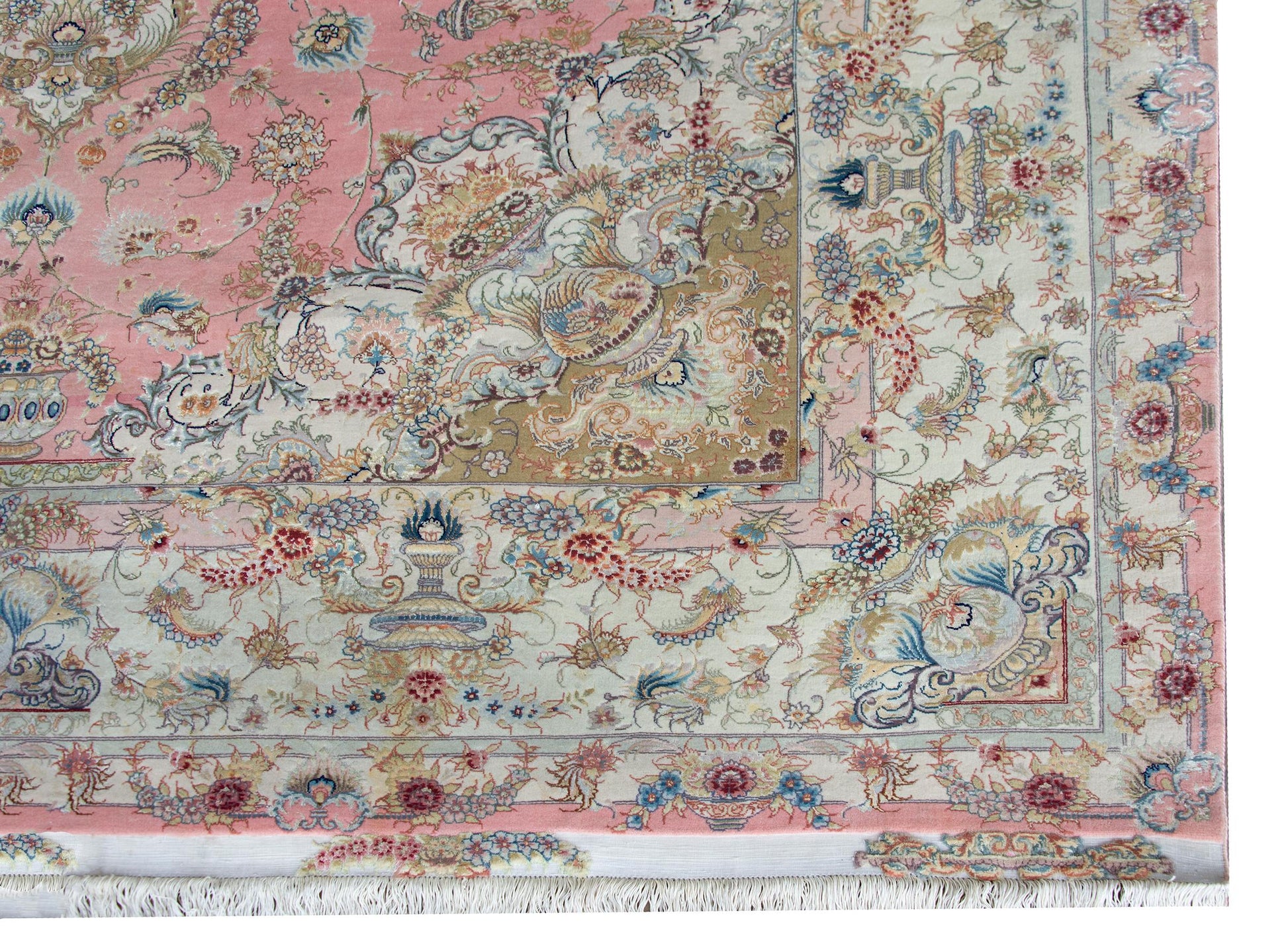 Vintage Persian Tabriz Rug For Sale