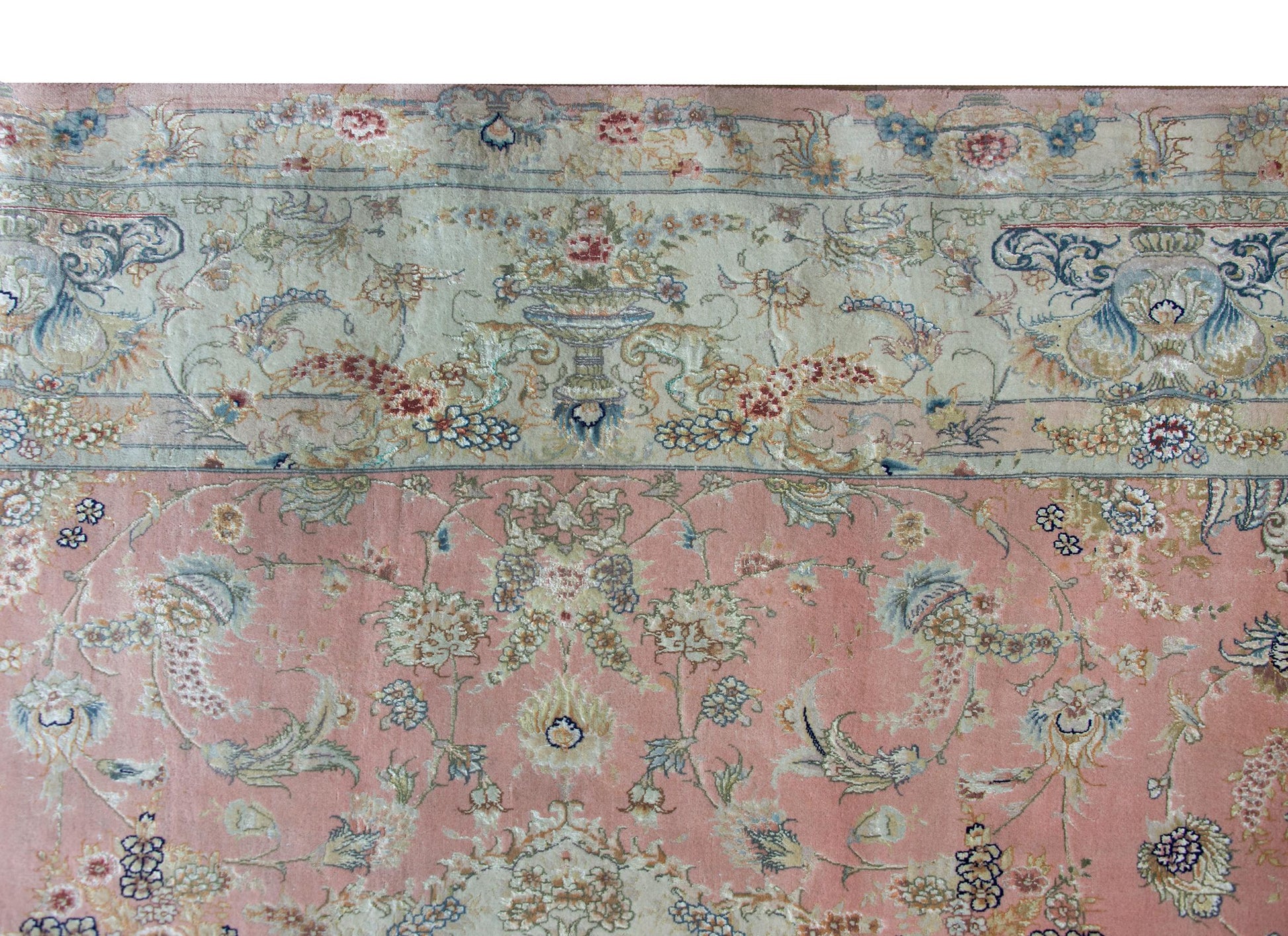 Vintage Persian Tabriz Rug For Sale