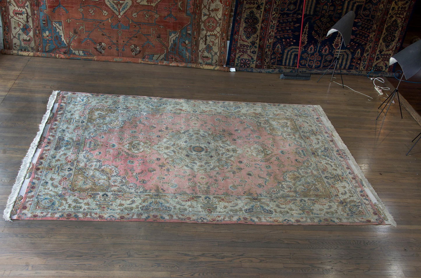 Vintage Persian Tabriz Rug For Sale