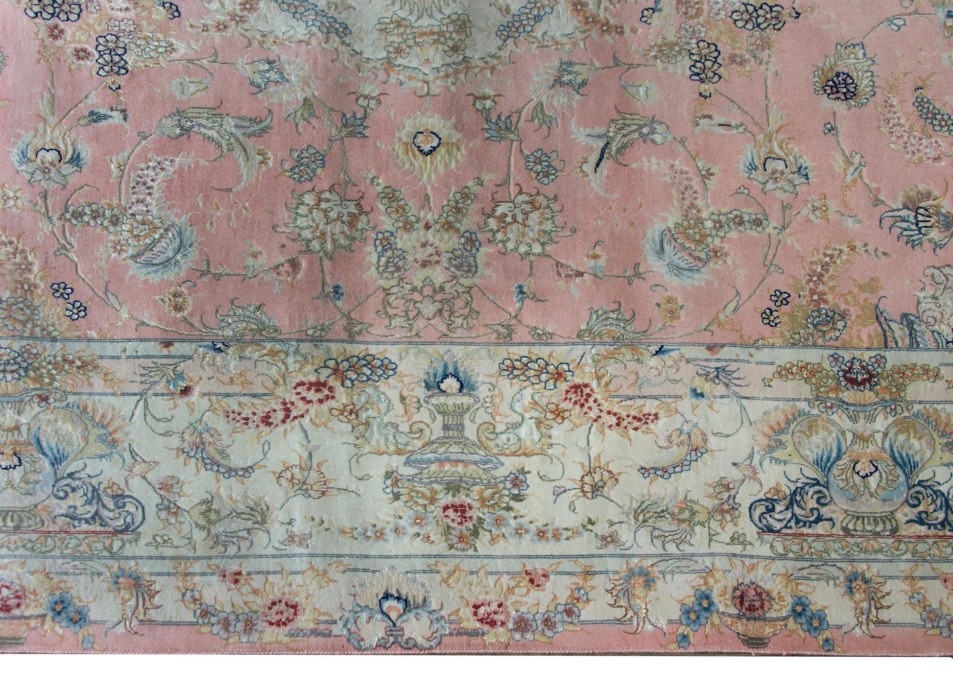 Vintage Persian Tabriz Rug For Sale