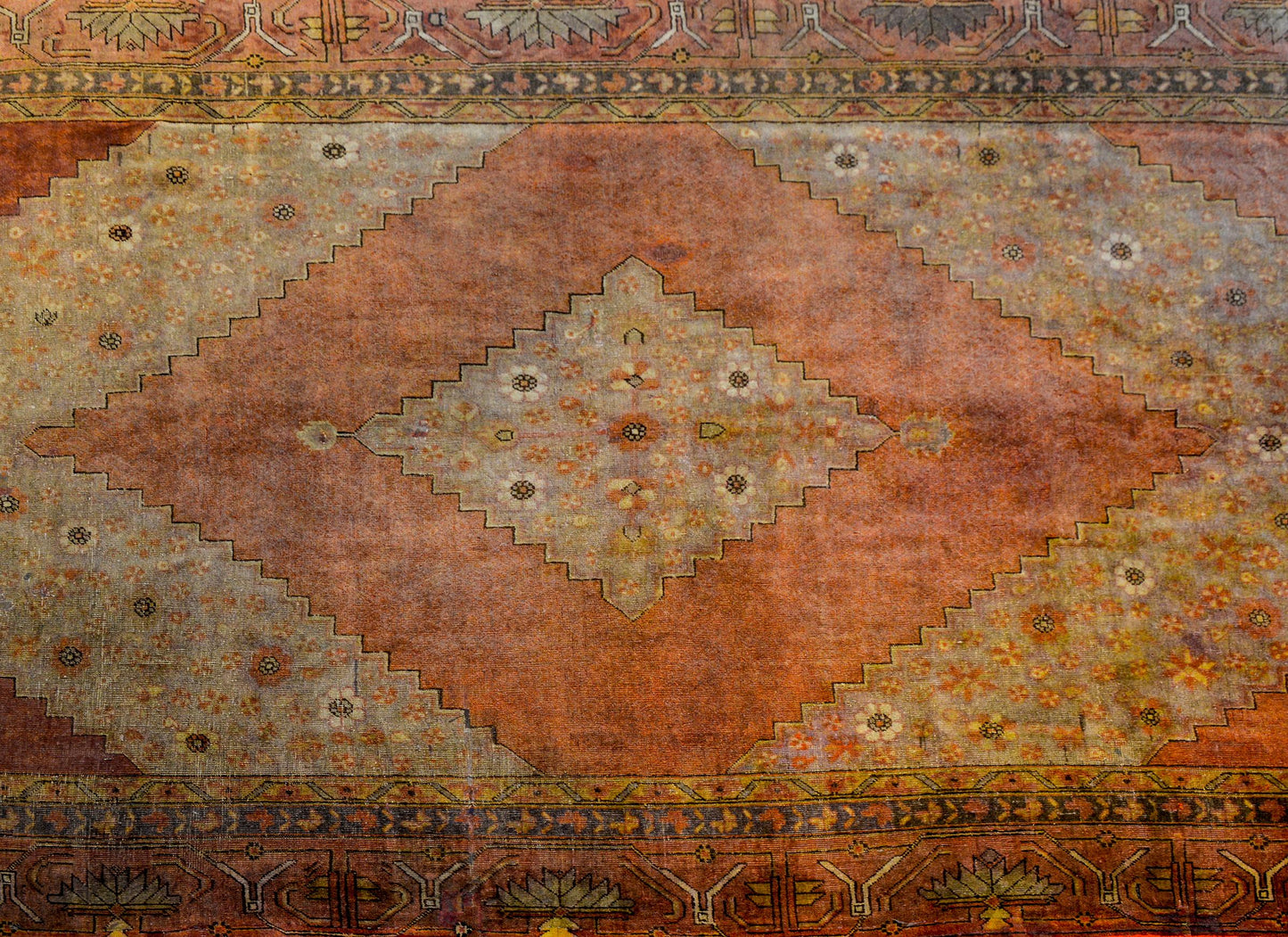 Incredible Early 20th Century Samarghand Rug For Sale