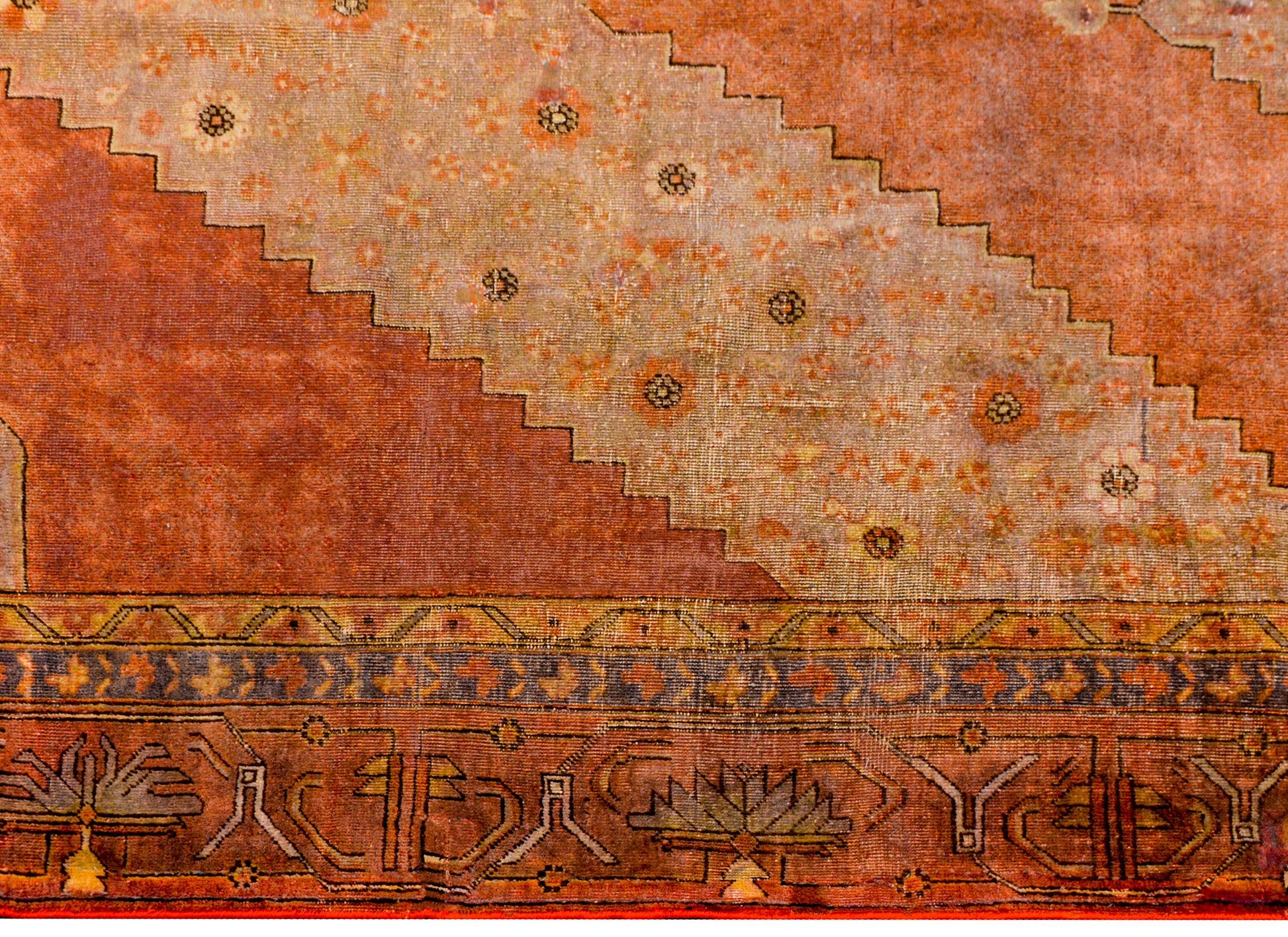 Incredible Early 20th Century Samarghand Rug For Sale