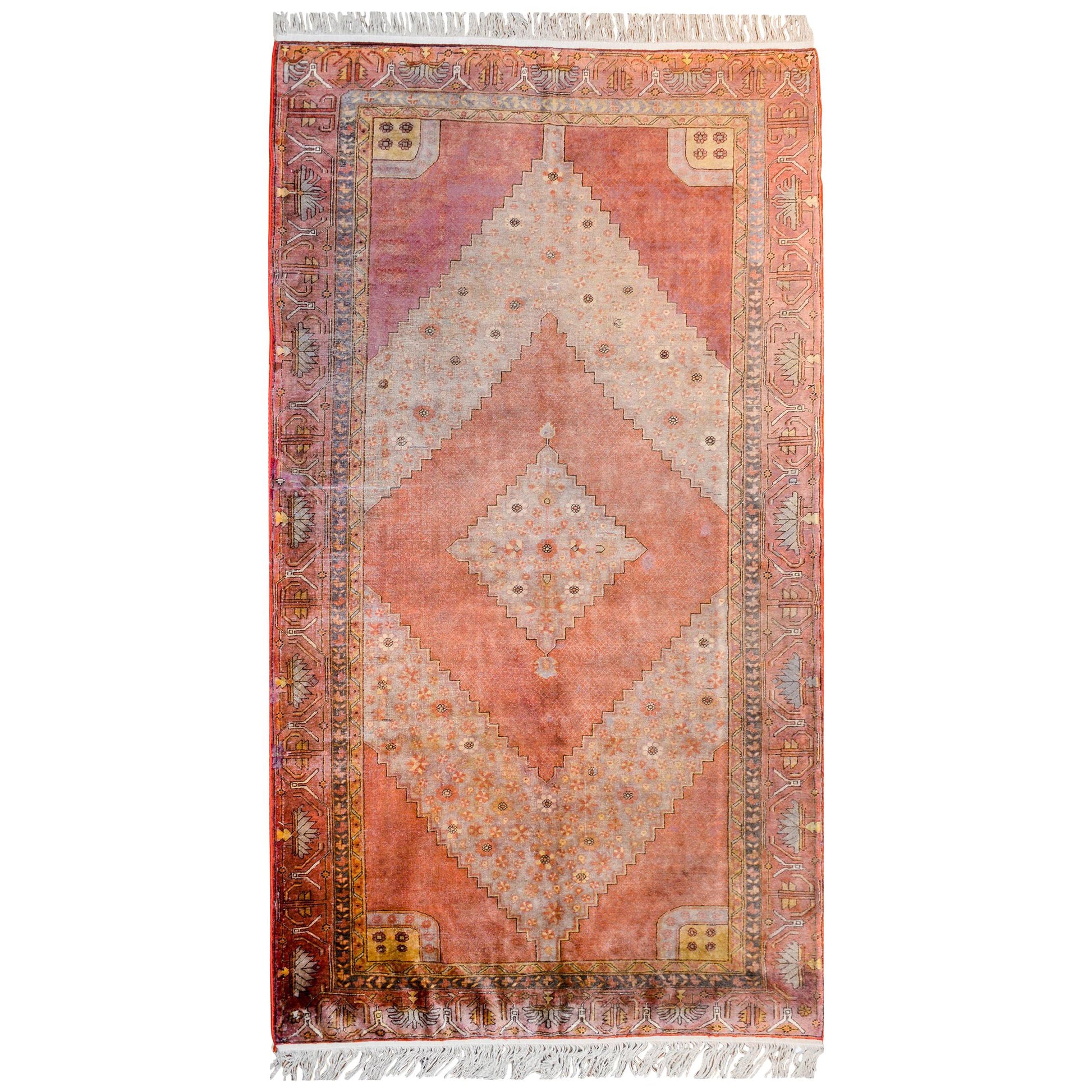 Incredible Early 20th Century Samarghand Rug For Sale