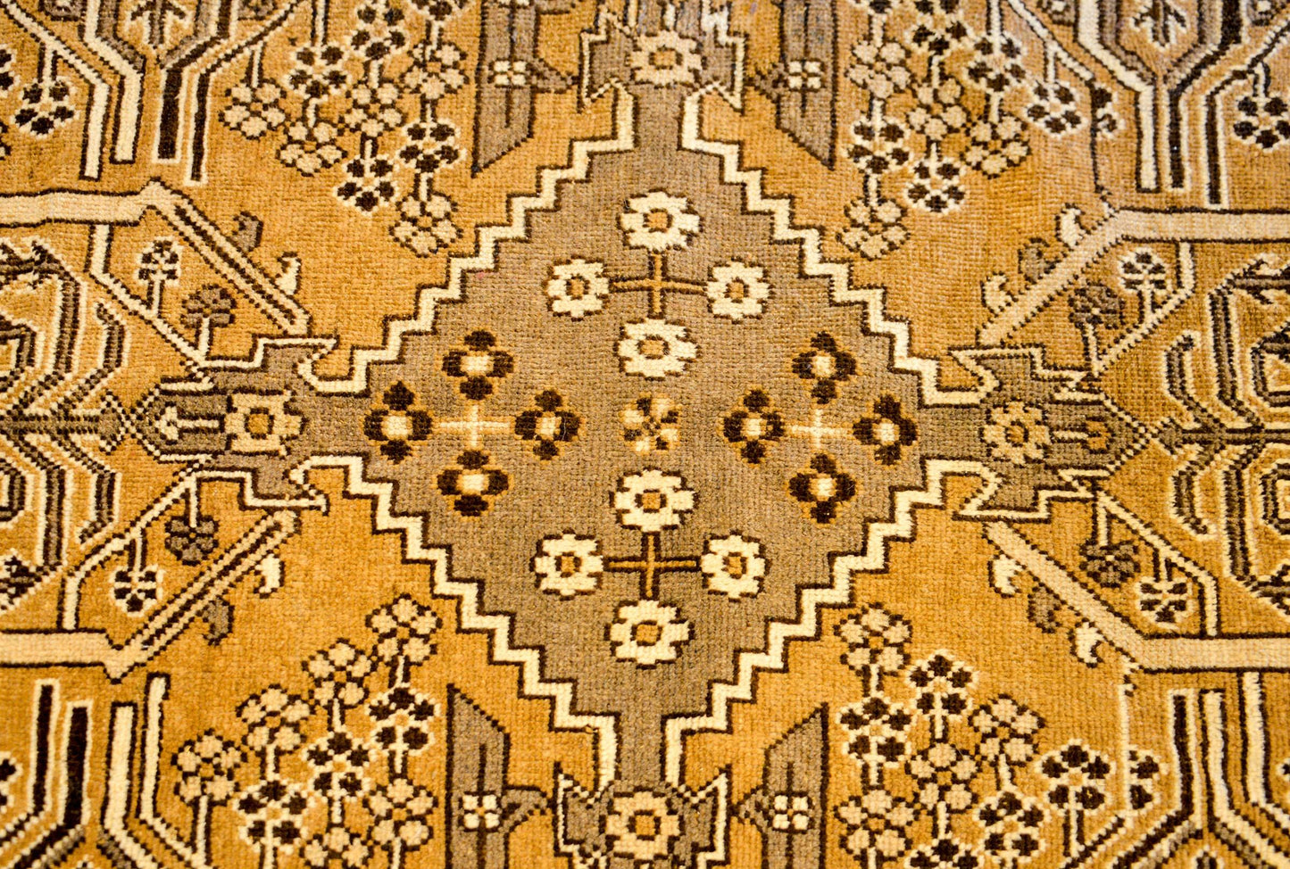 Wonderful Early 20th Century Bakhtiari Rug For Sale