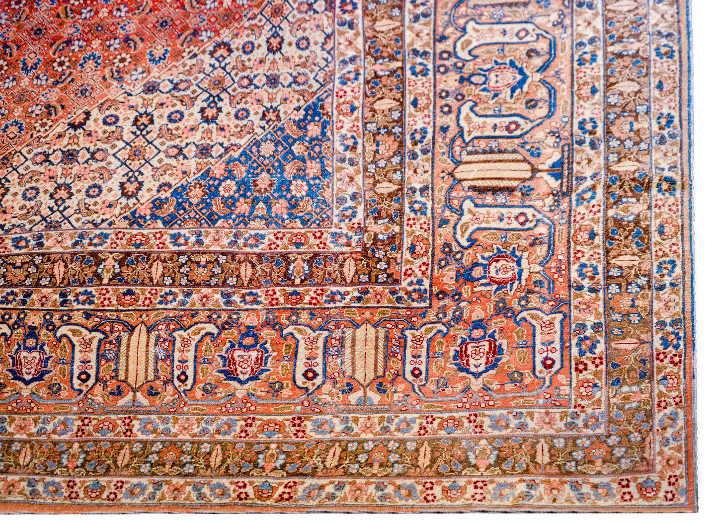 Incredible 19th Century Tabriz Haji Jalili Rug For Sale