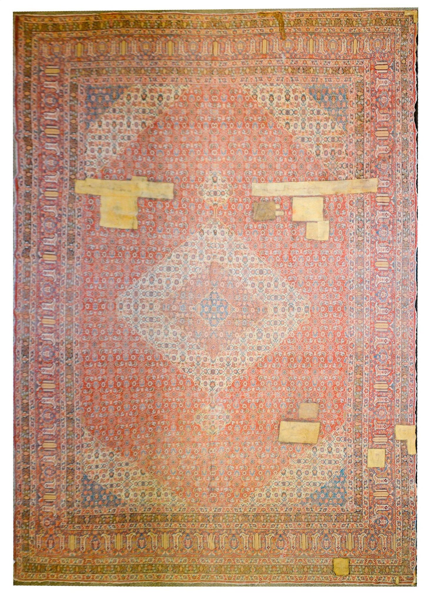 Incredible 19th Century Tabriz Haji Jalili Rug For Sale