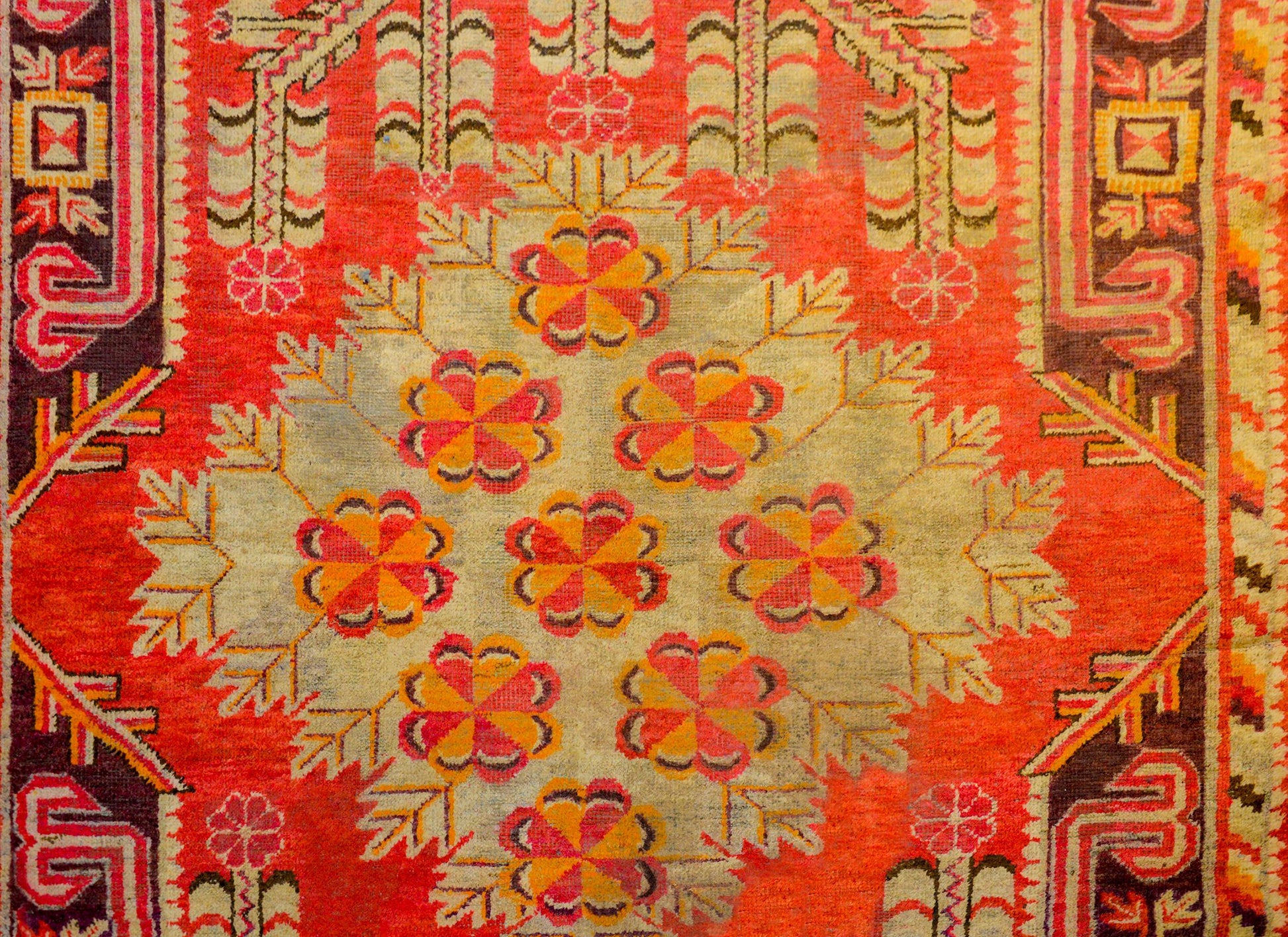 Exceptional Early 20th Century Khotan Rug For Sale