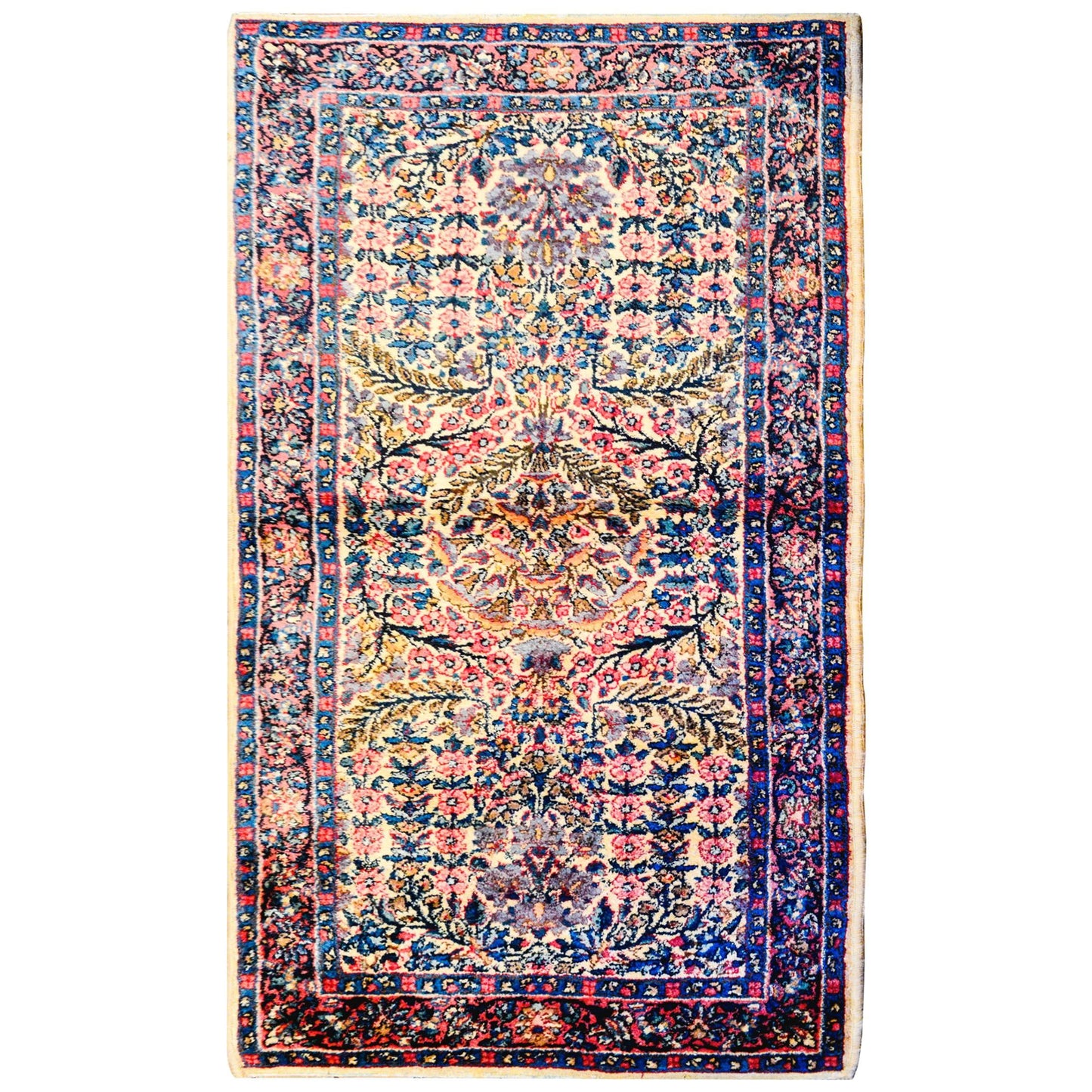 Wonderful Early 20th Century Kirman Rug For Sale