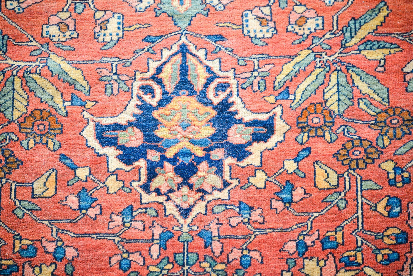 Extraordinary 19th Century Sarouk Farahan Rug For Sale