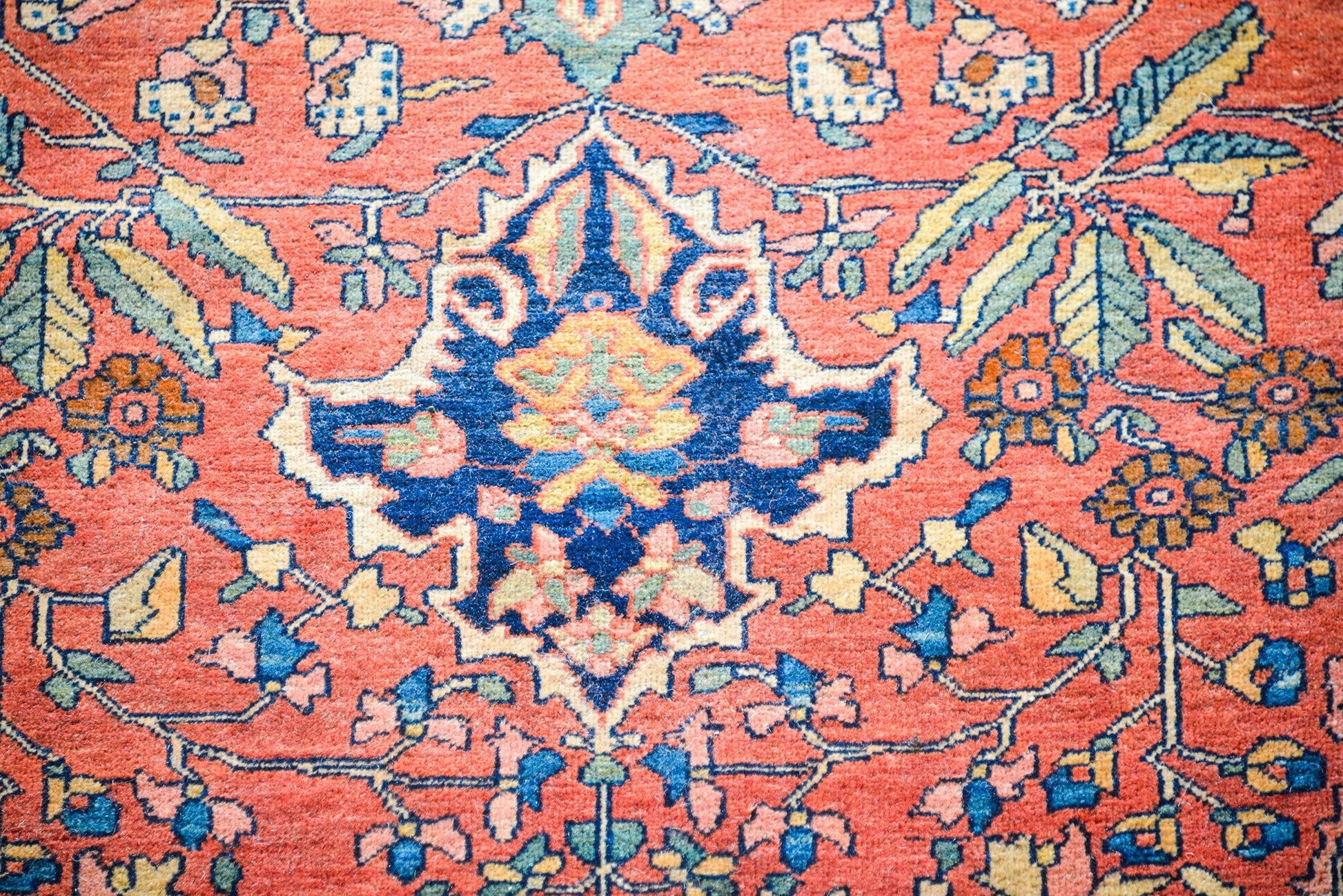 Extraordinary 19th Century Sarouk Farahan Rug For Sale
