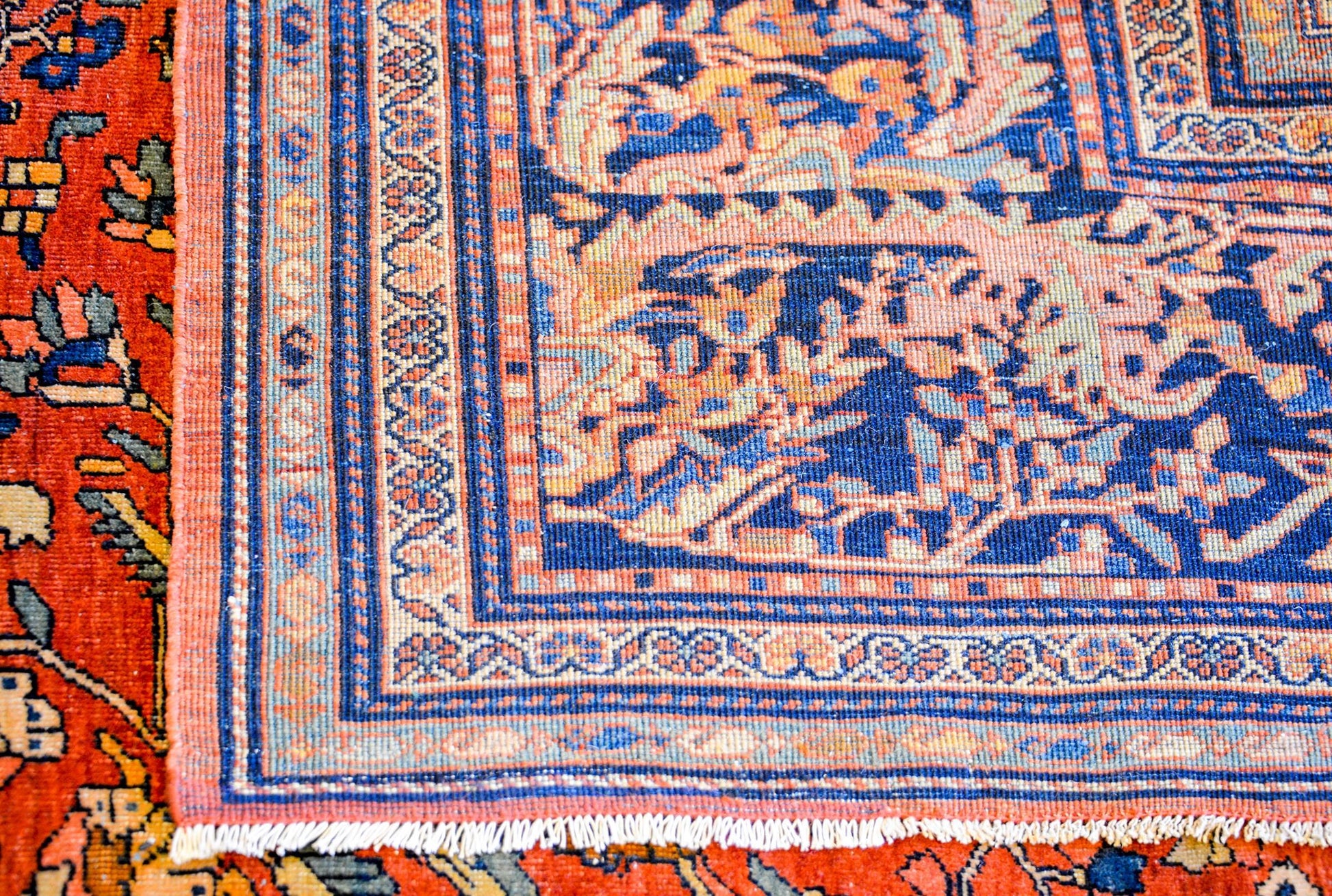 Extraordinary 19th Century Sarouk Farahan Rug For Sale