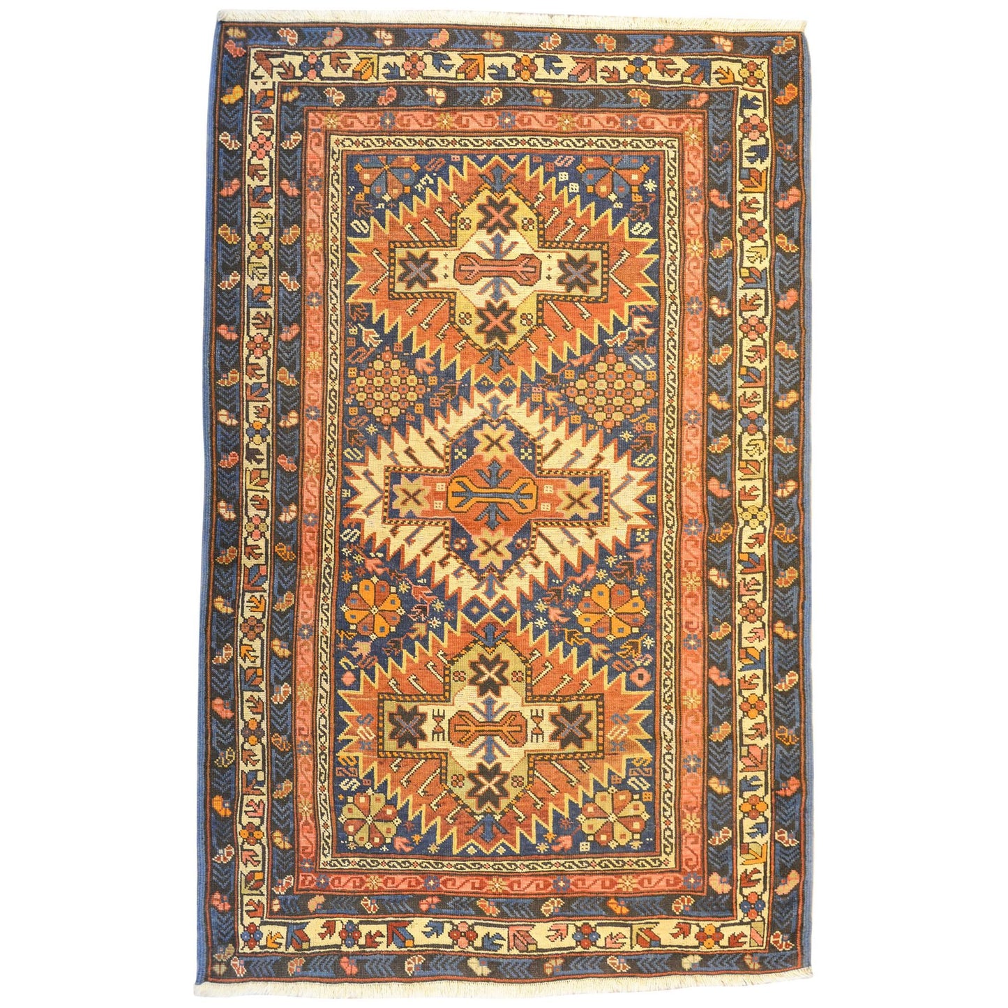Fantastic 19th Century Shrivan Rug For Sale