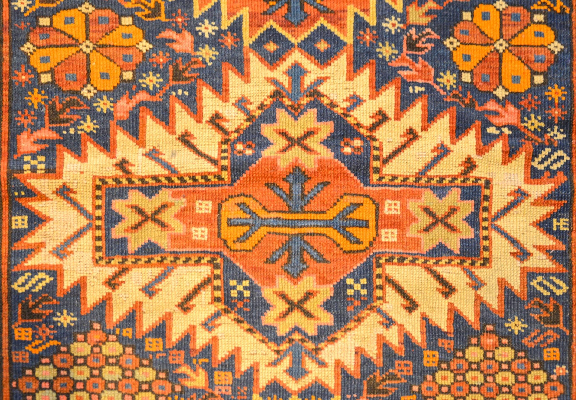 Fantastic 19th Century Shrivan Rug For Sale