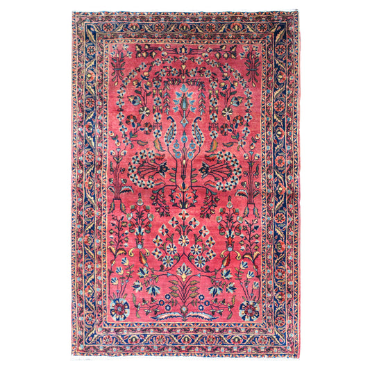 Early 20th Century Sarouk Mohajeran Rug For Sale