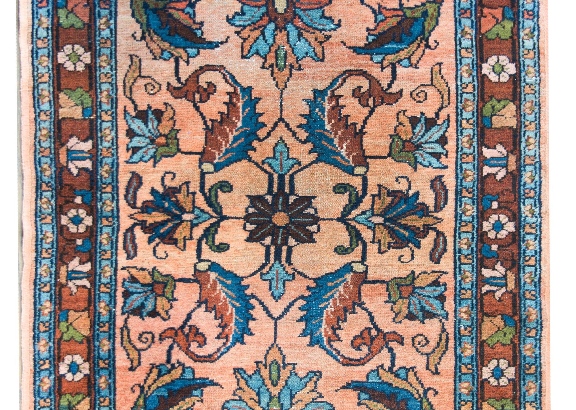 Early 20th Century Persian Lilihan Rug For Sale