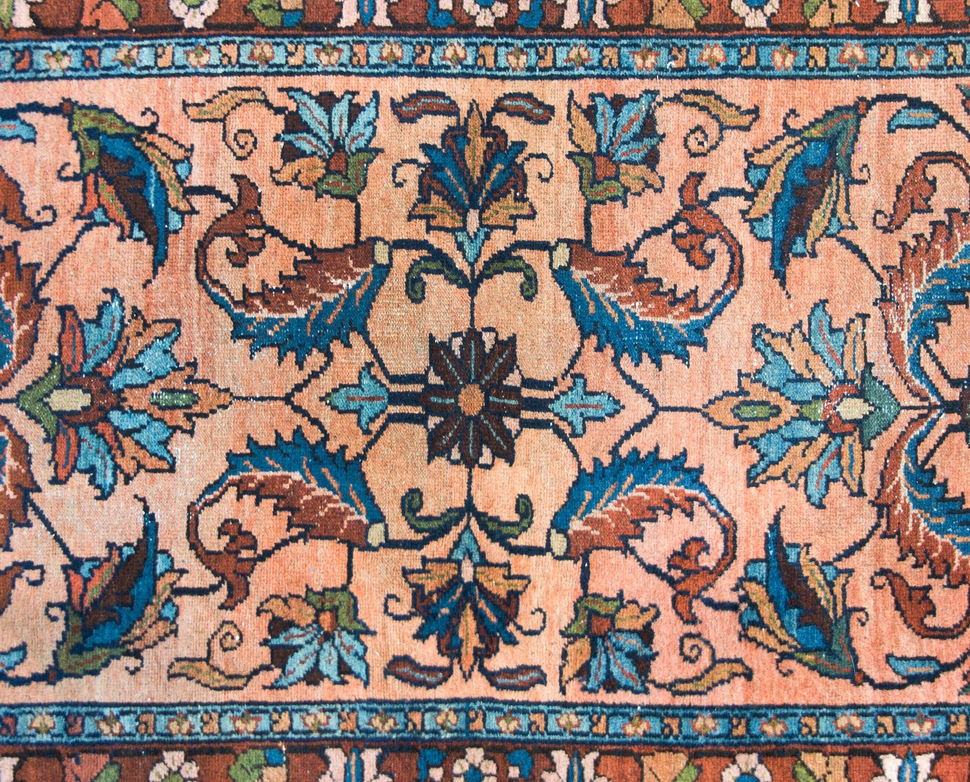 Early 20th Century Persian Lilihan Rug For Sale