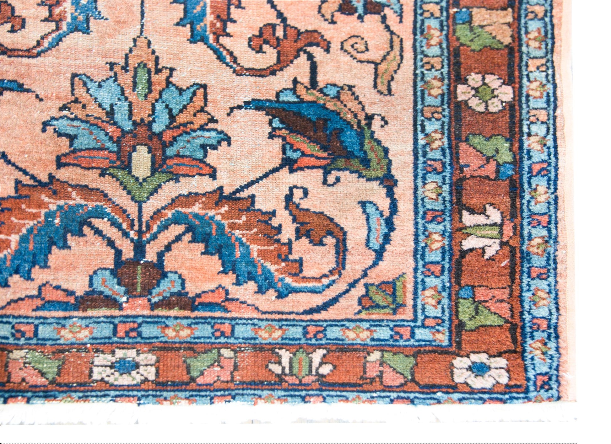Early 20th Century Persian Lilihan Rug For Sale