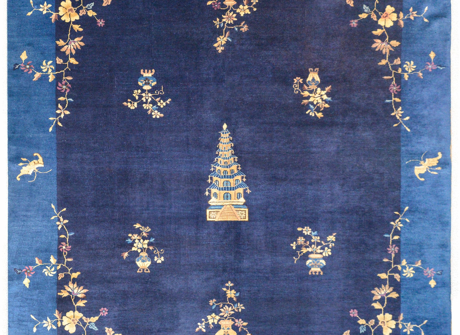 Outstanding Early 20th Century Chinese Art Deco Rug For Sale